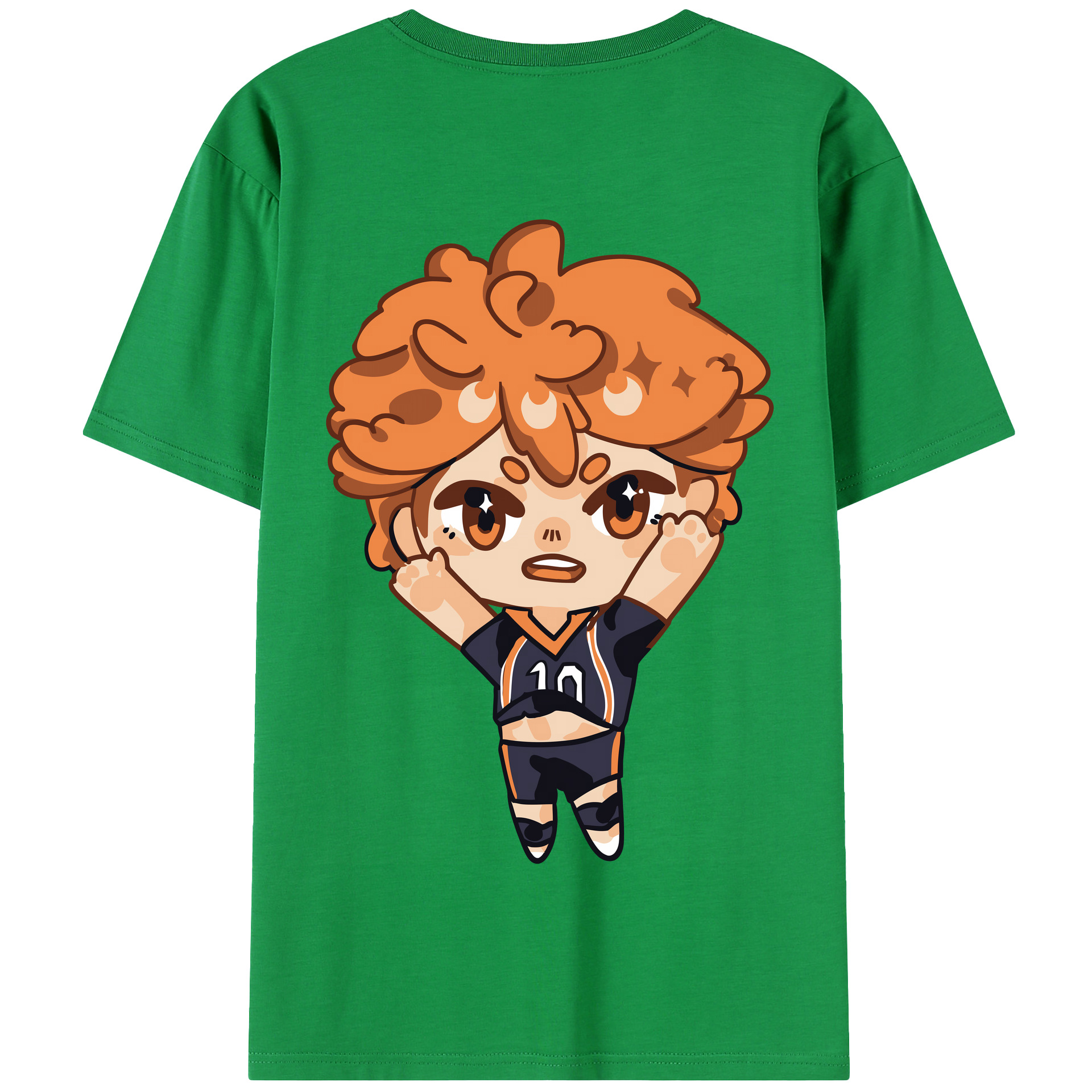 （画像用） ハイキュー!! Haikyu!! 綿100％半袖Tシャツ（背面プリント）