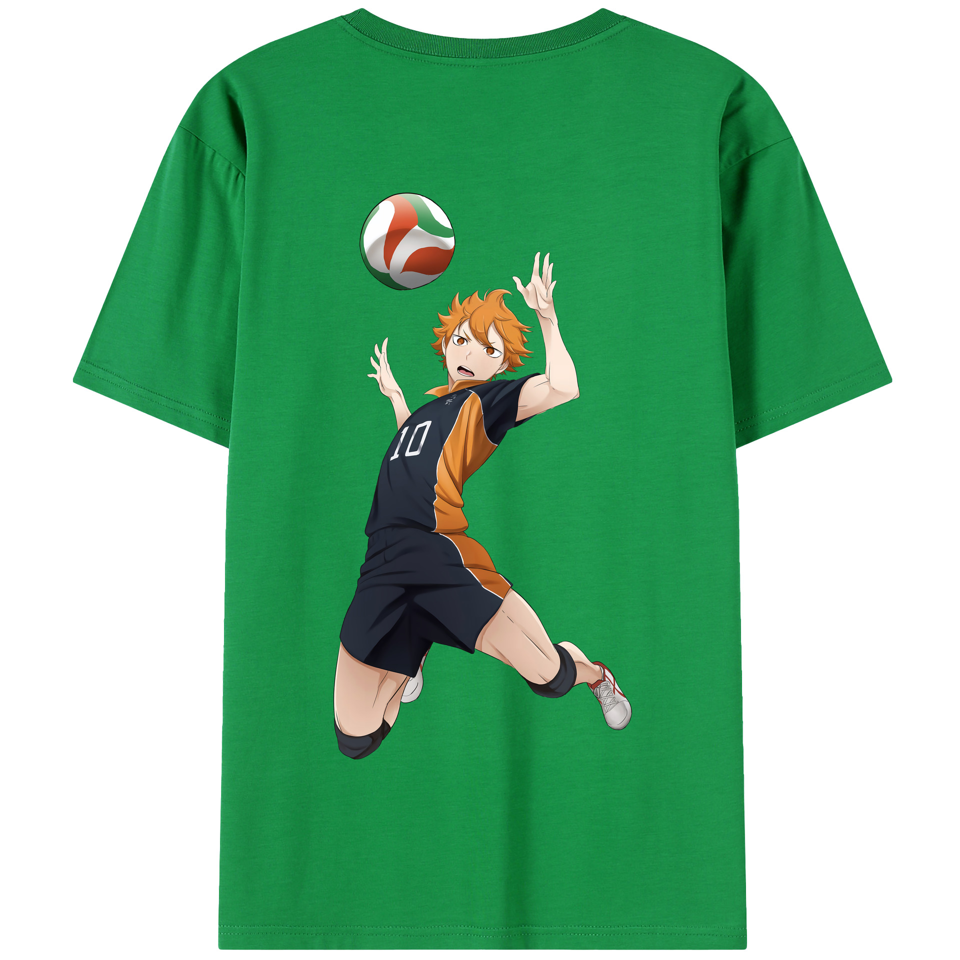 （画像用） ハイキュー!! Haikyu!! 綿100％半袖Tシャツ（背面プリント）