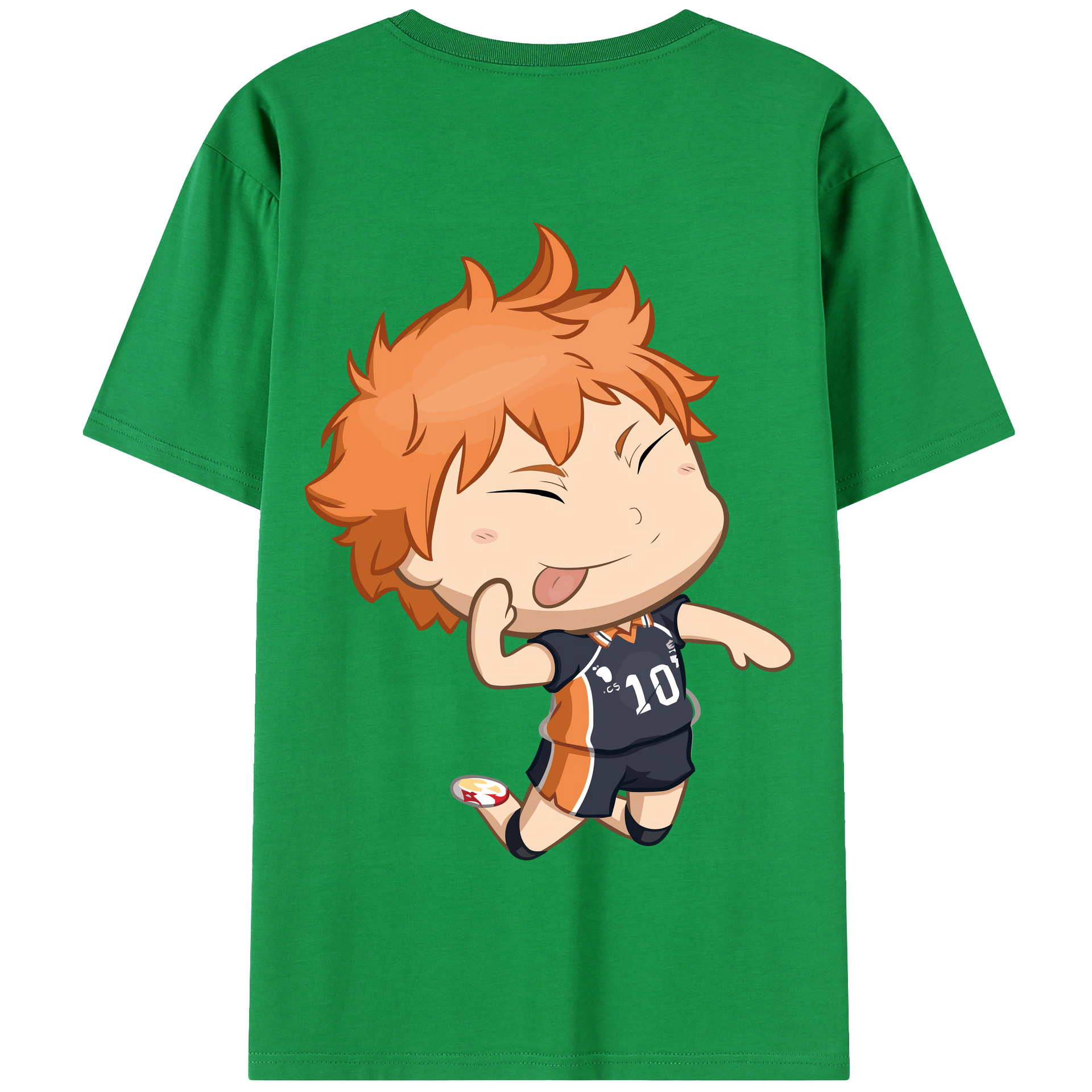 （画像用） ハイキュー!! Haikyu!! 綿100％半袖Tシャツ（背面プリント）