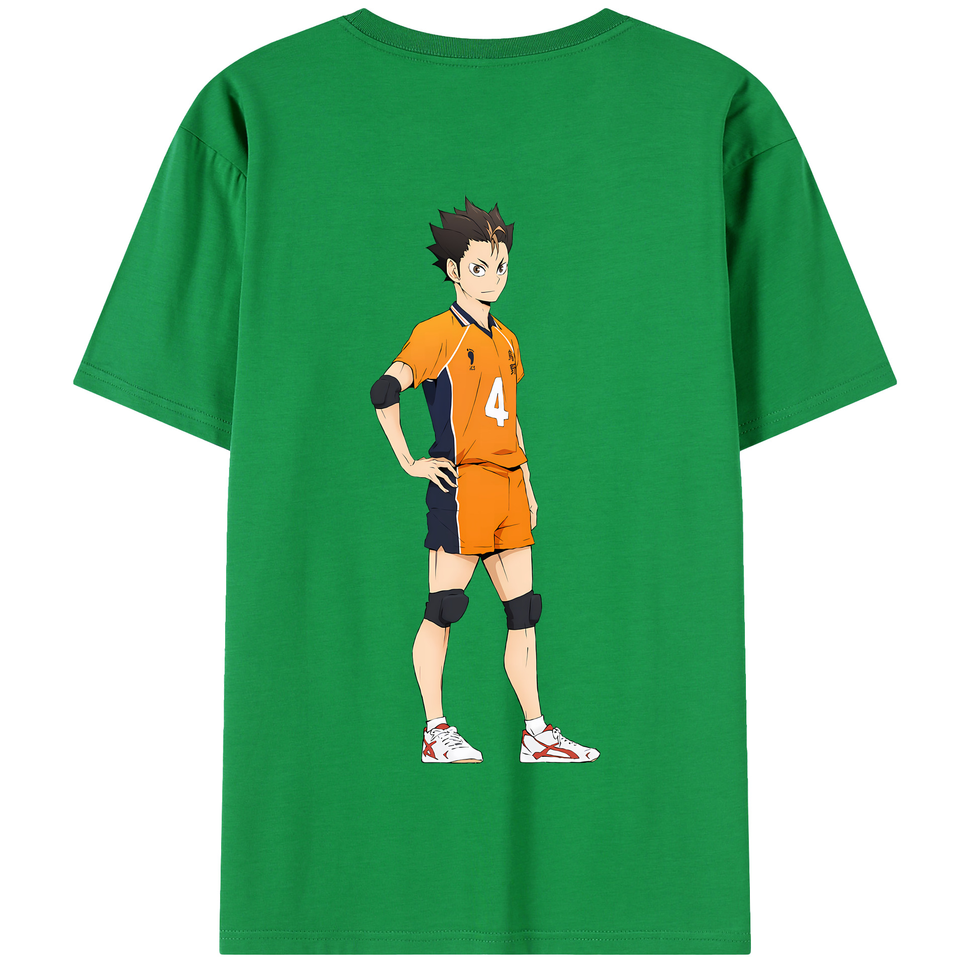 （画像用） ハイキュー!! Haikyu!! 綿100％半袖Tシャツ（背面プリント）