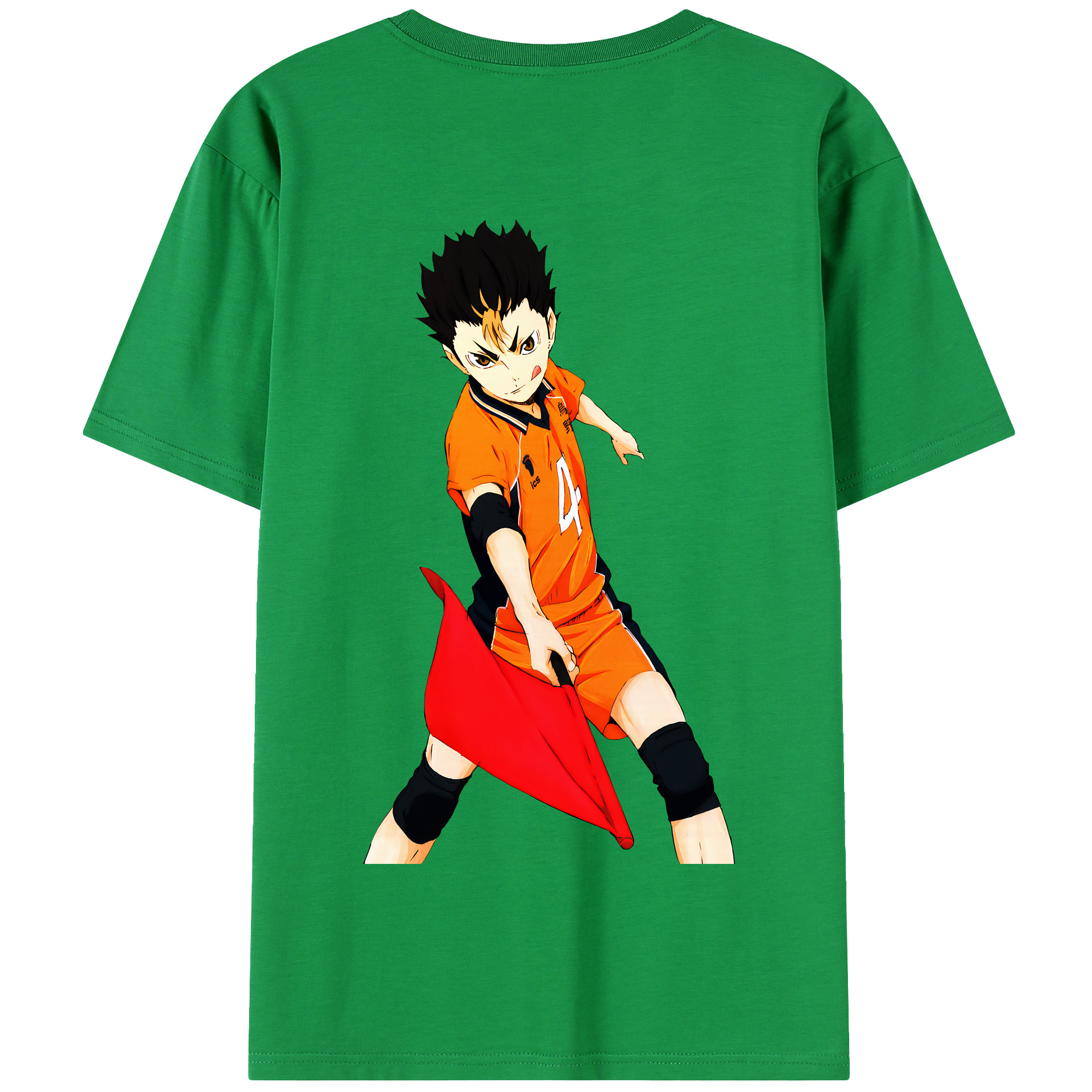 （画像用） ハイキュー!! Haikyu!! 綿100％半袖Tシャツ（背面プリント）