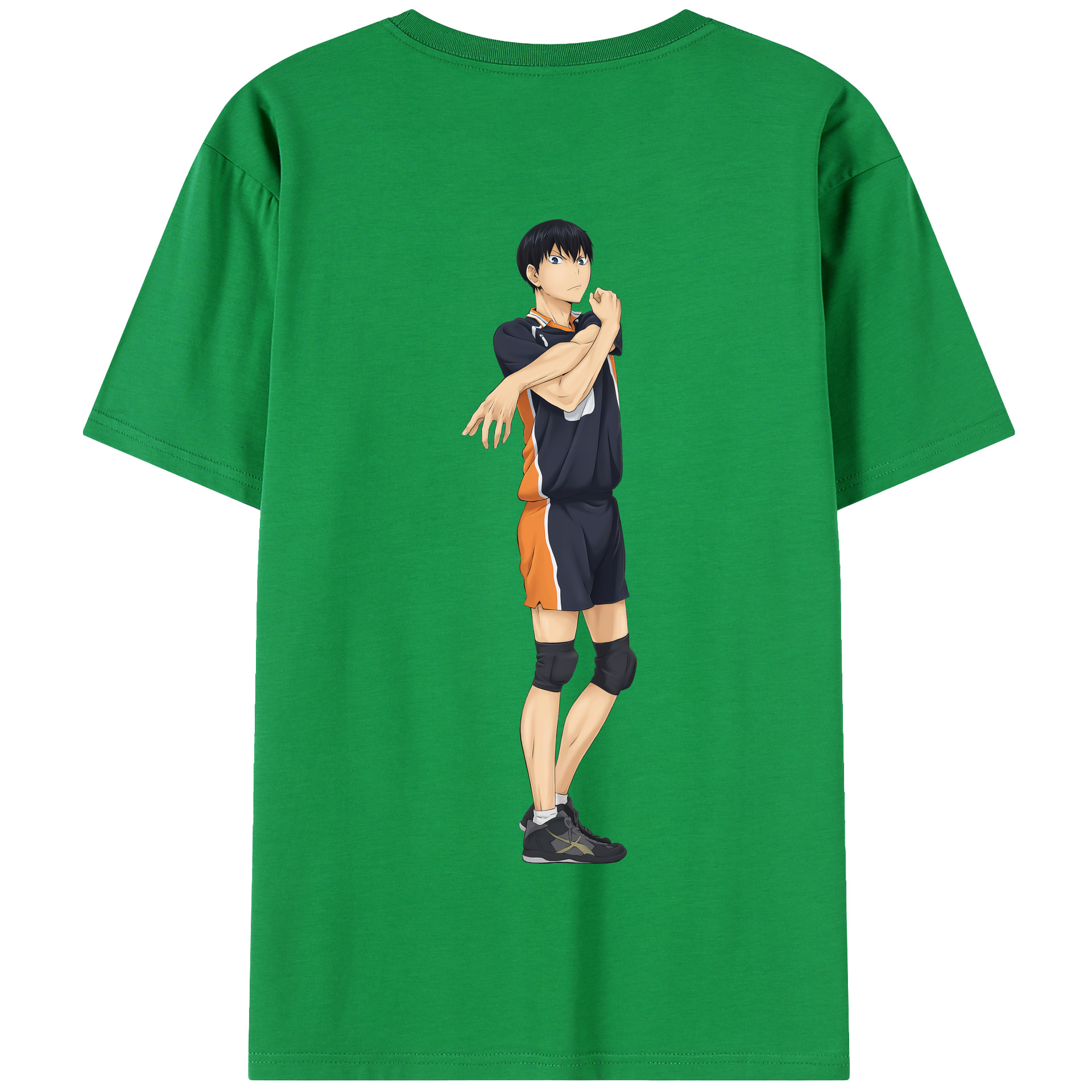 （画像用） ハイキュー!! Haikyu!! 綿100％半袖Tシャツ（背面プリント）