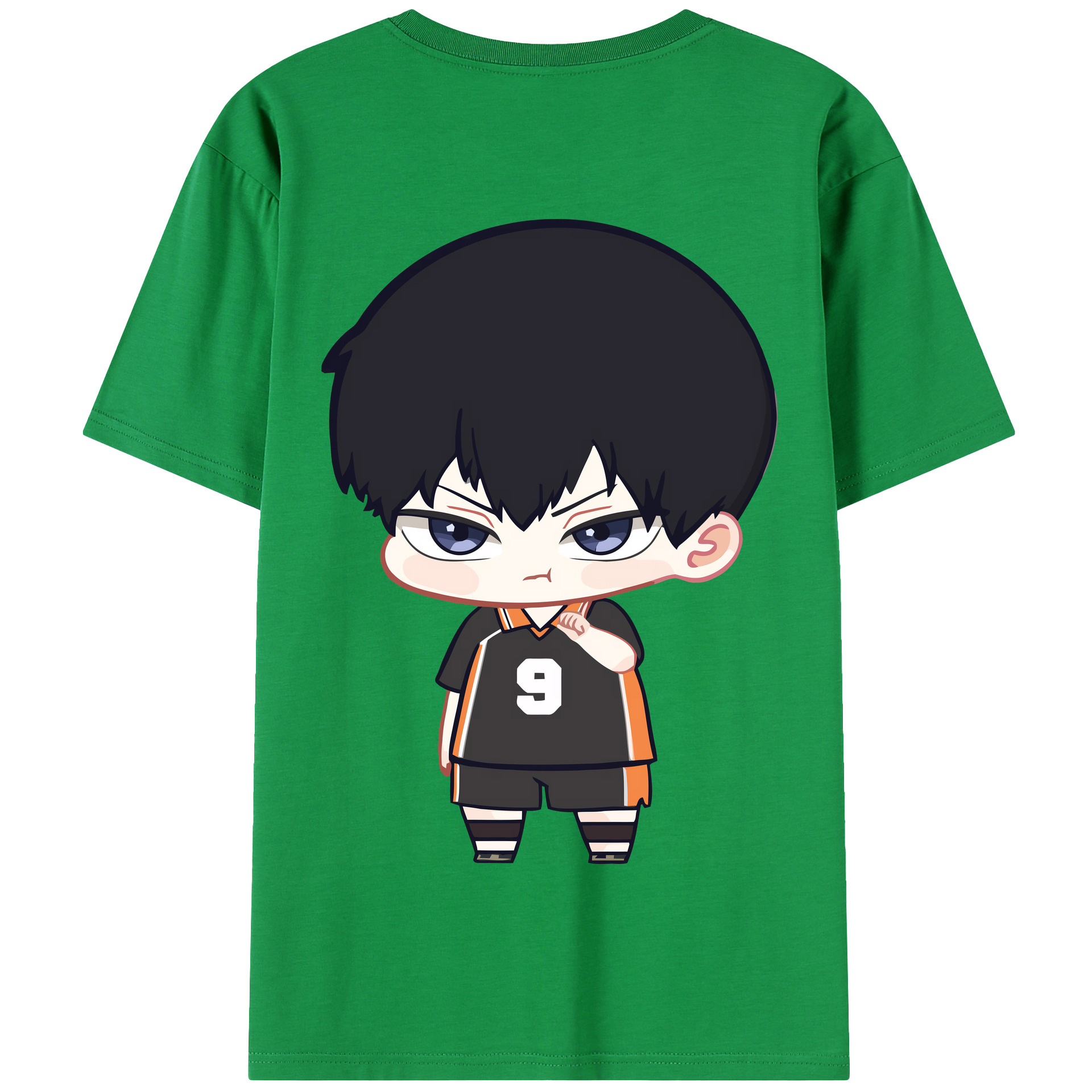 （画像用） ハイキュー!! Haikyu!! 綿100％半袖Tシャツ（背面プリント）