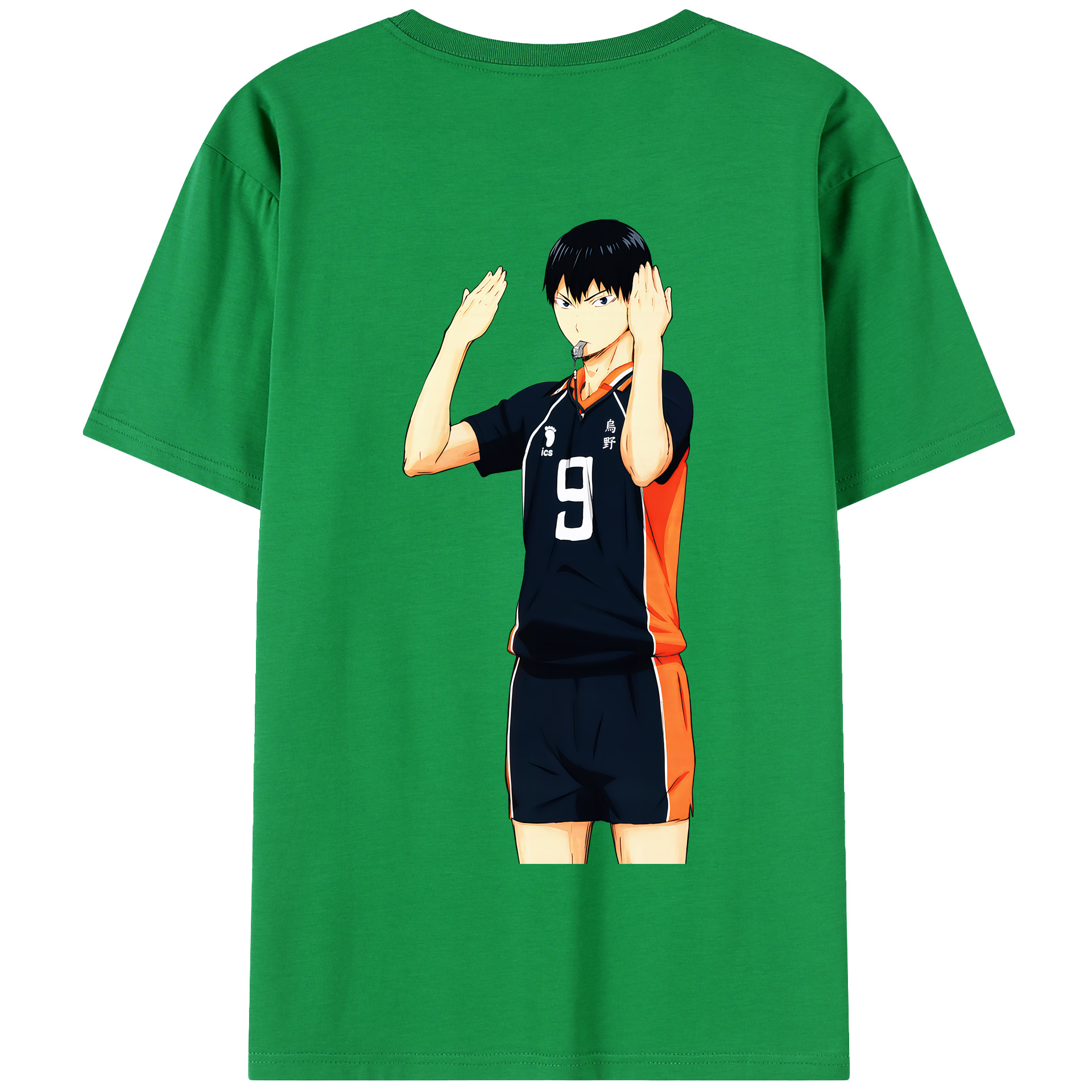 （画像用） ハイキュー!! Haikyu!! 綿100％半袖Tシャツ（背面プリント）