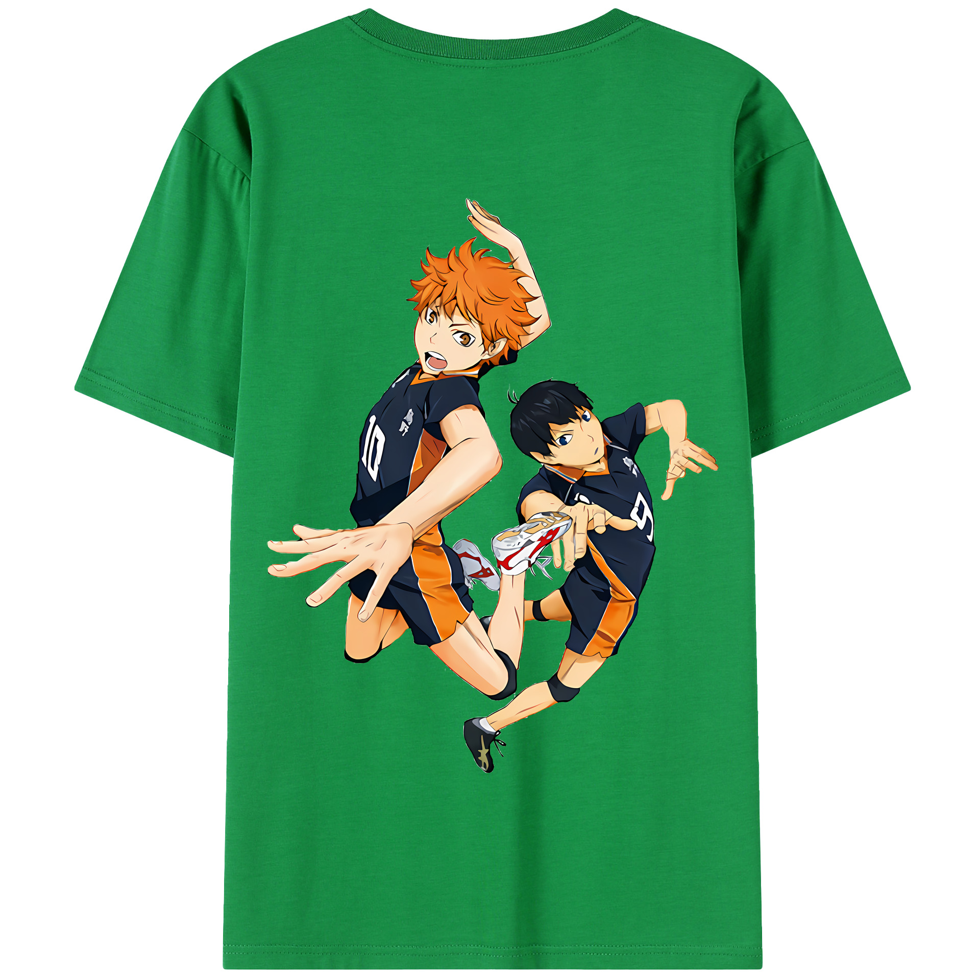 （画像用） ハイキュー!! Haikyu!! 綿100％半袖Tシャツ（背面プリント）