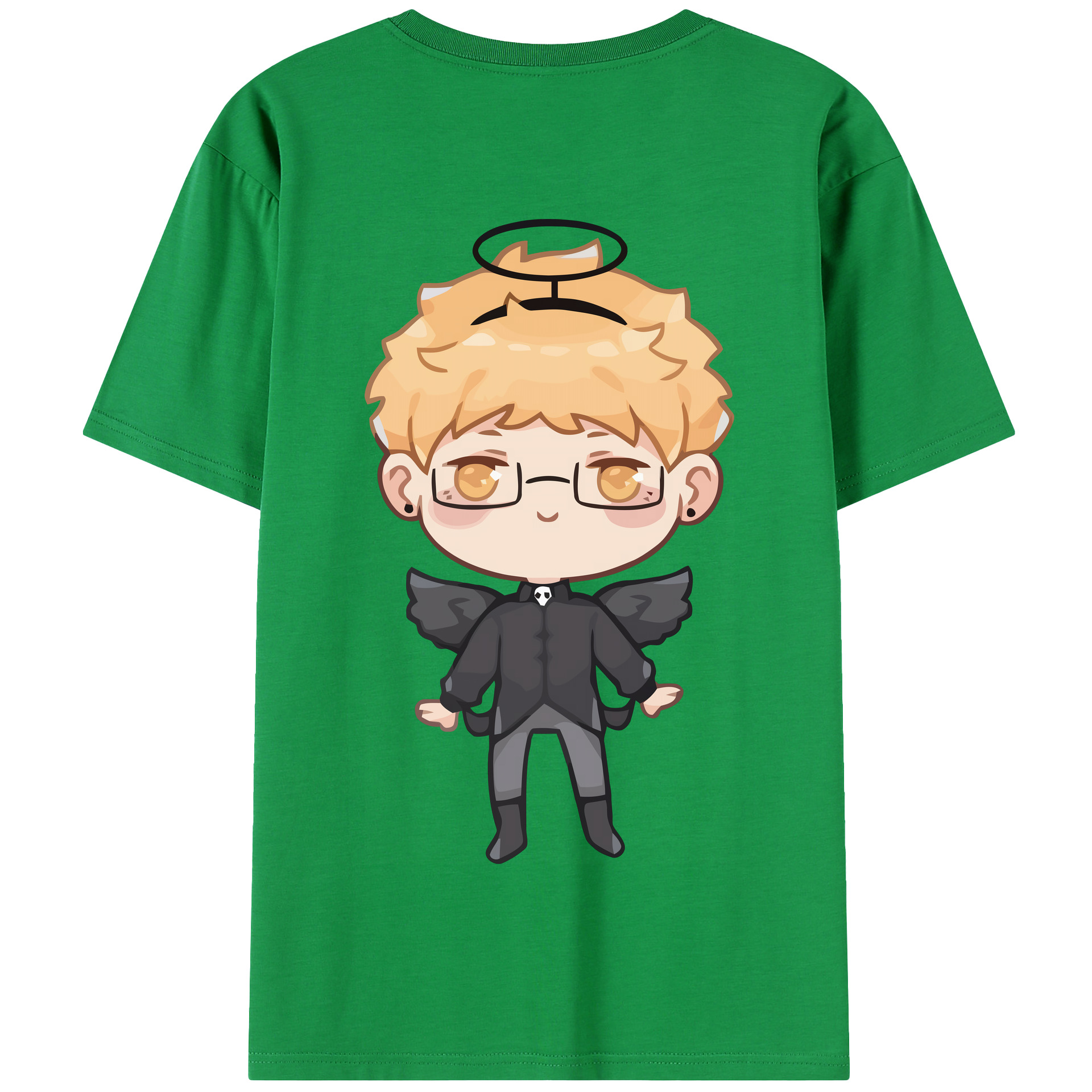 （画像用） ハイキュー!! Haikyu!! 綿100％半袖Tシャツ（背面プリント）