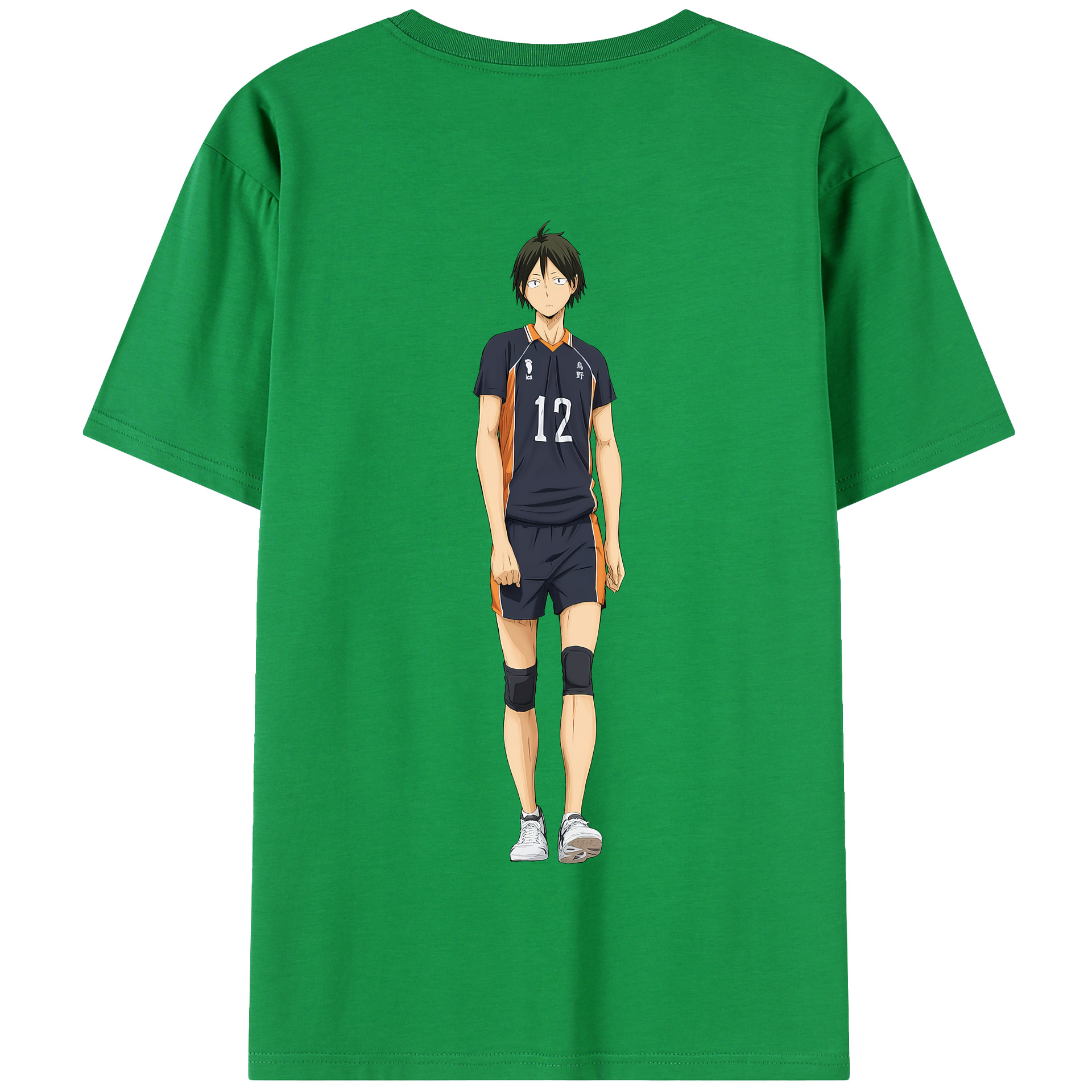 （画像用） ハイキュー!! Haikyu!! 綿100％半袖Tシャツ（背面プリント）