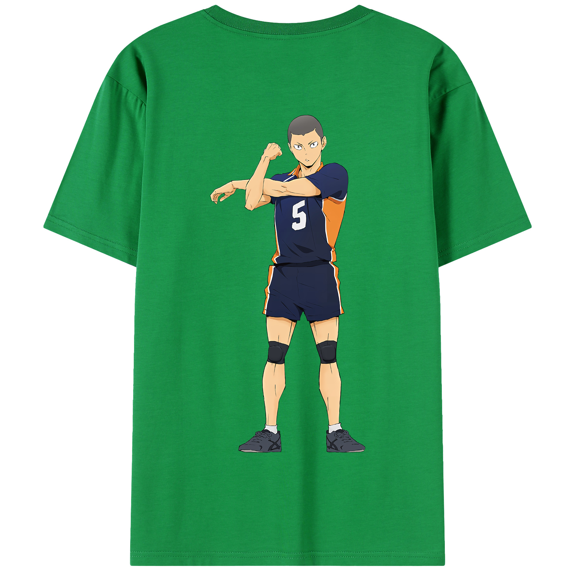 （画像用） ハイキュー!! Haikyu!! 綿100％半袖Tシャツ（背面プリント）