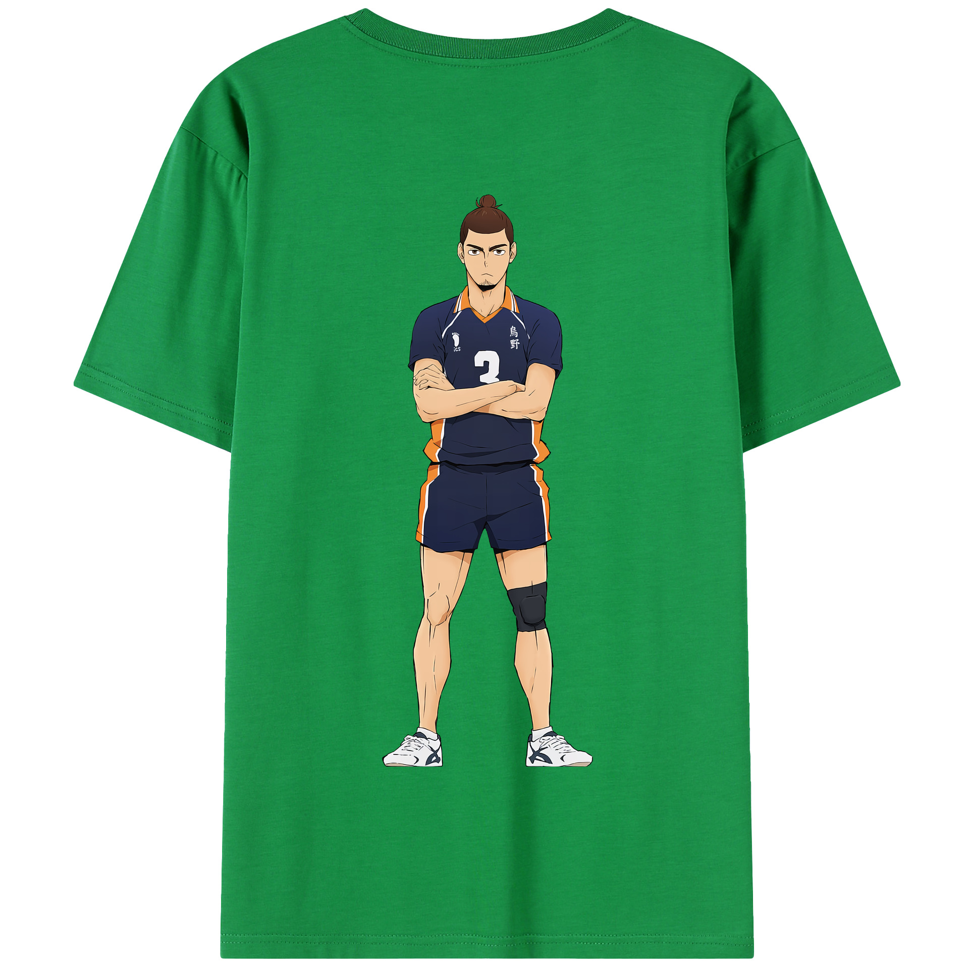 （画像用） ハイキュー!! Haikyu!! 綿100％半袖Tシャツ（背面プリント）