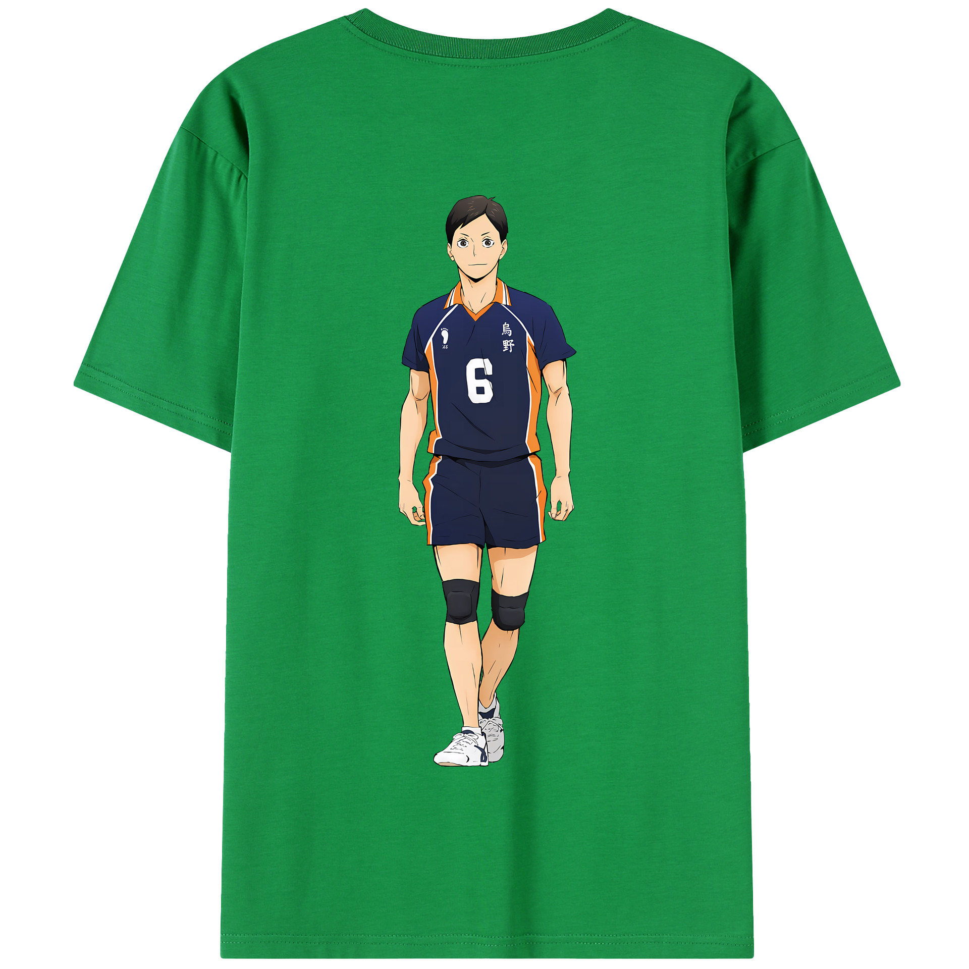 （画像用） ハイキュー!! Haikyu!! 綿100％半袖Tシャツ（背面プリント）