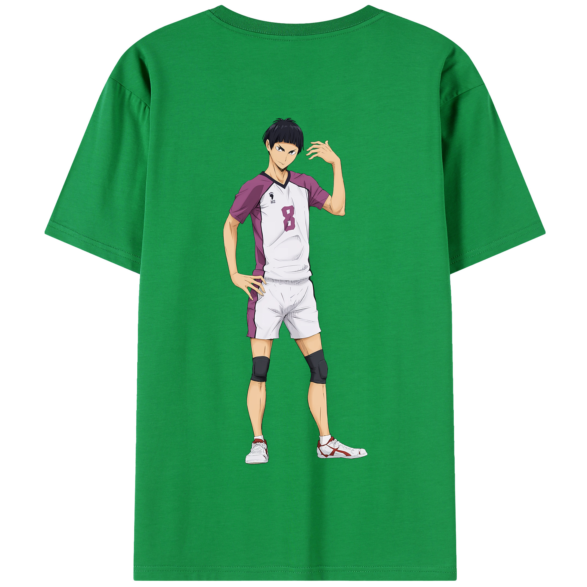 （画像用） ハイキュー!! Haikyu!! 綿100％半袖Tシャツ（背面プリント）