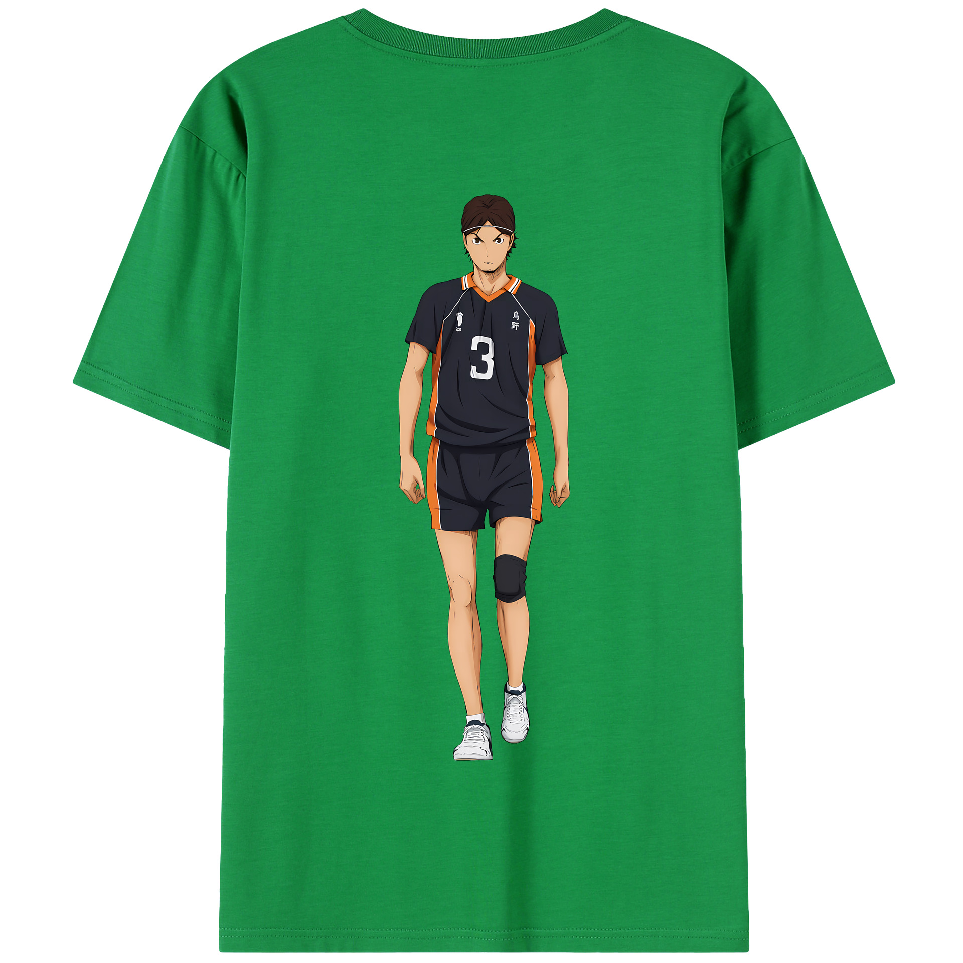 （画像用） ハイキュー!! Haikyu!! 綿100％半袖Tシャツ（背面プリント）