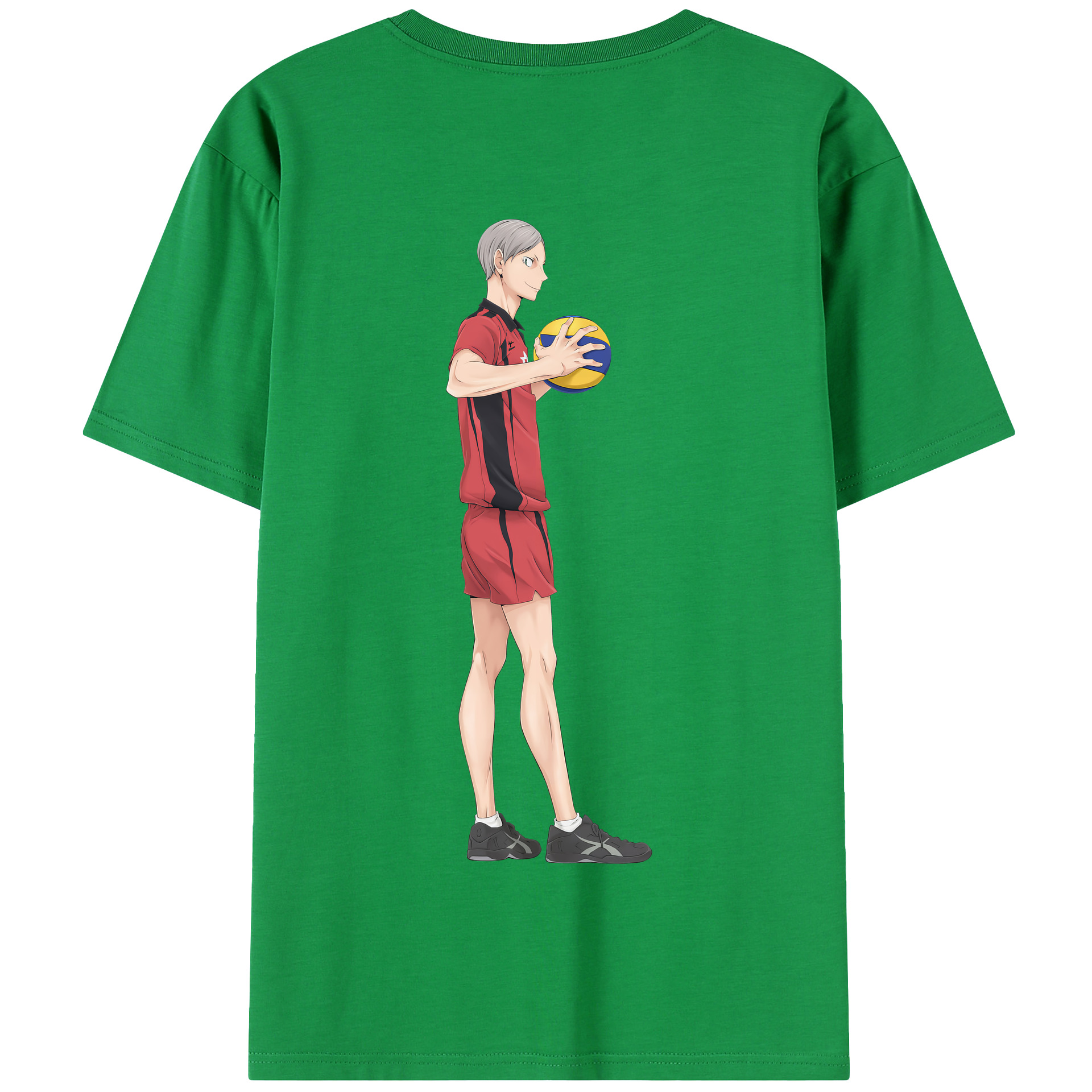 （画像用） ハイキュー!! Haikyu!! 綿100％半袖Tシャツ（背面プリント）