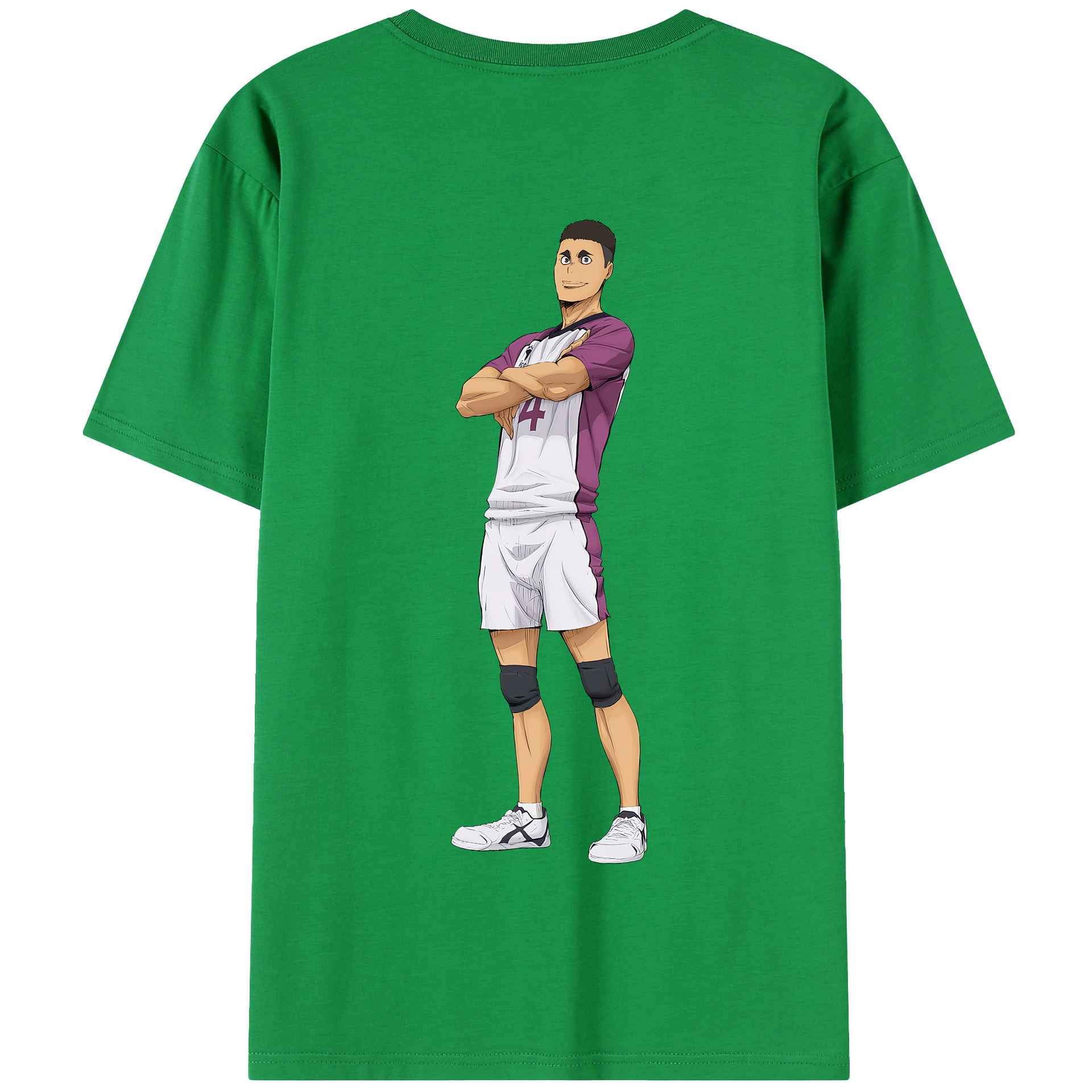 （画像用） ハイキュー!! Haikyu!! 綿100％半袖Tシャツ（背面プリント）