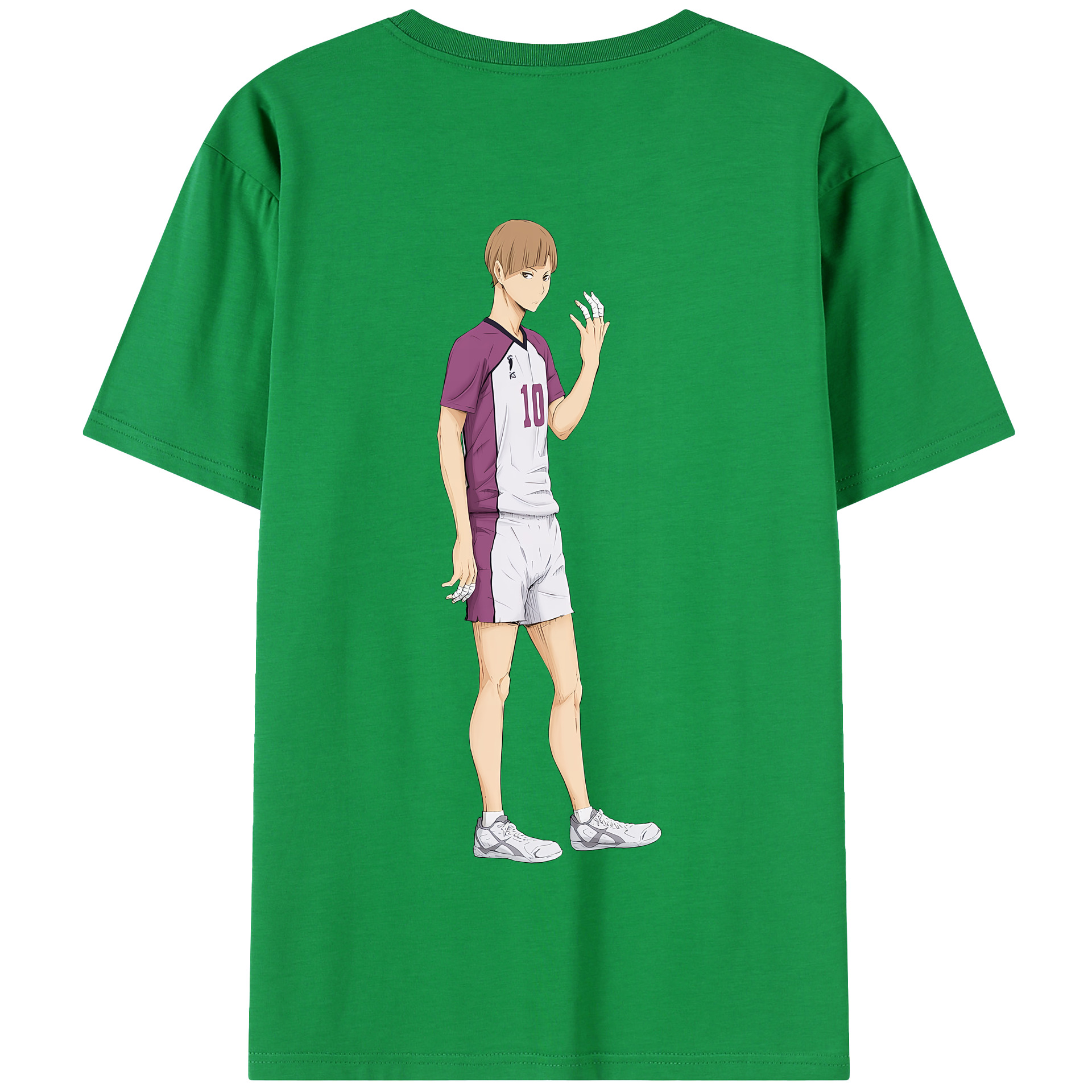 （画像用） ハイキュー!! Haikyu!! 綿100％半袖Tシャツ（背面プリント）