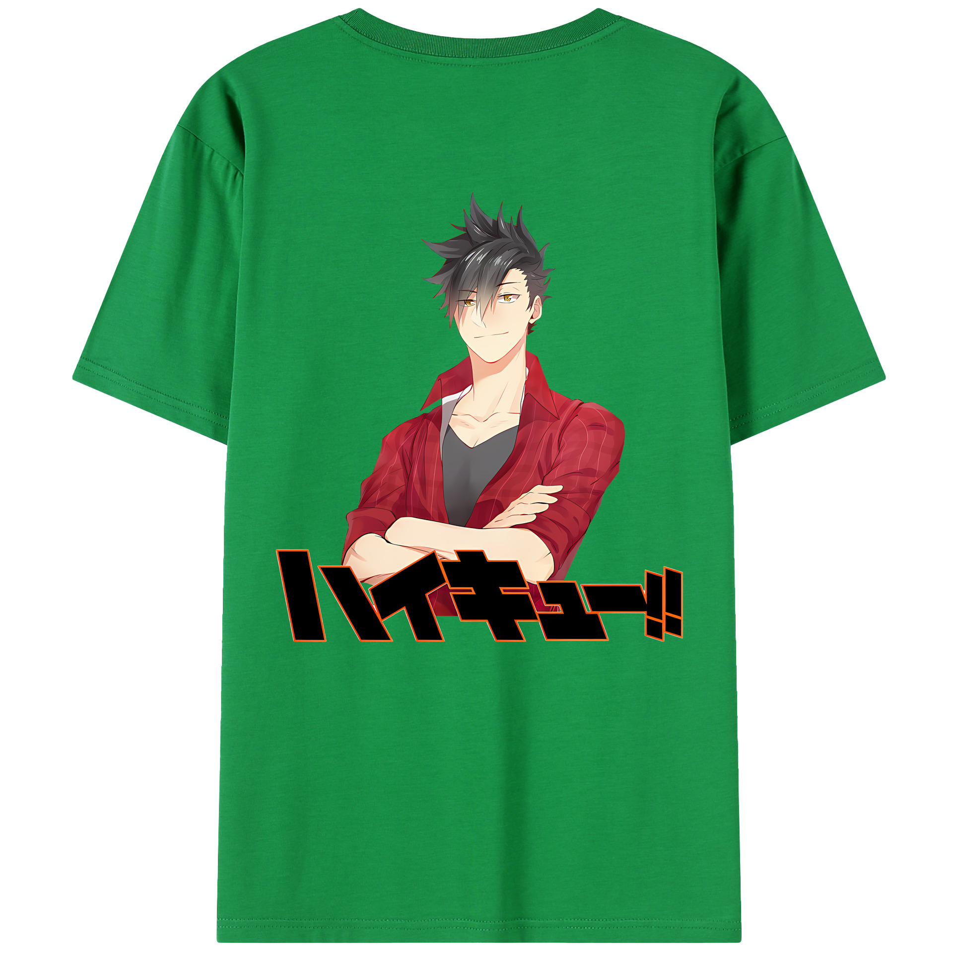 （画像用） ハイキュー!! Haikyu!! 綿100％半袖Tシャツ（背面プリント）