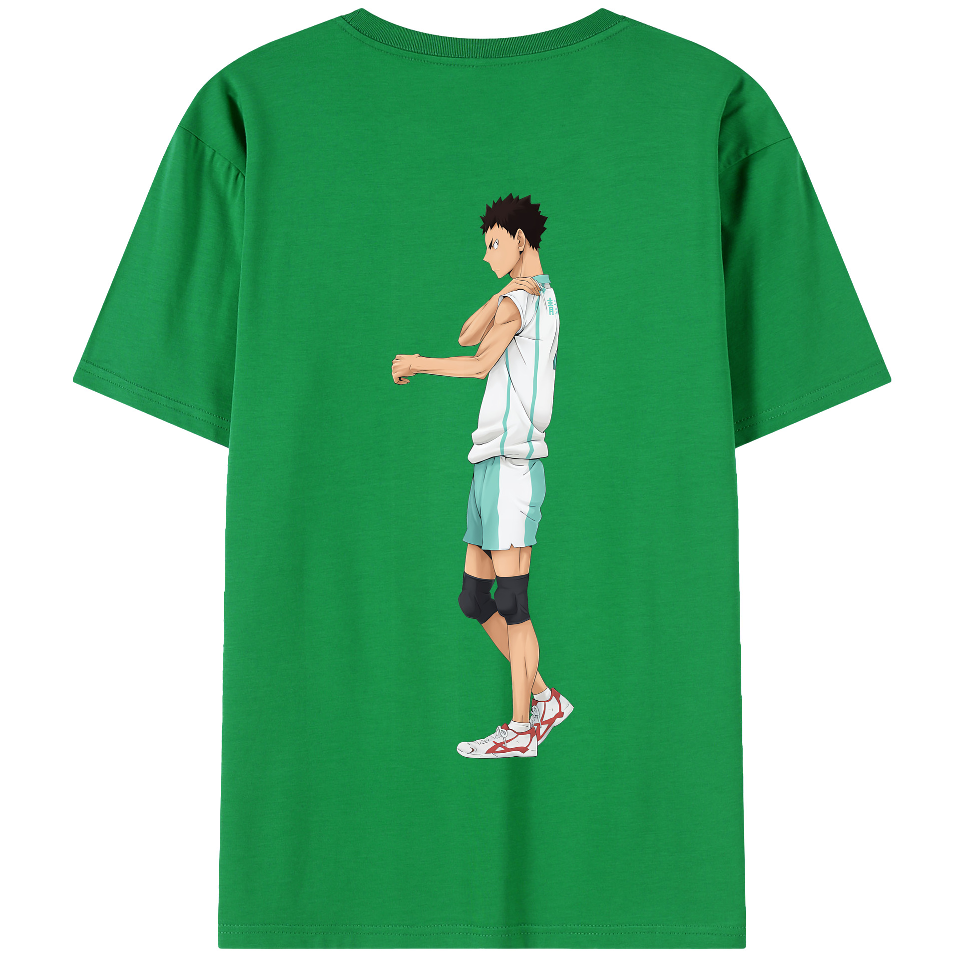 （画像用） ハイキュー!! Haikyu!! 綿100％半袖Tシャツ（背面プリント）
