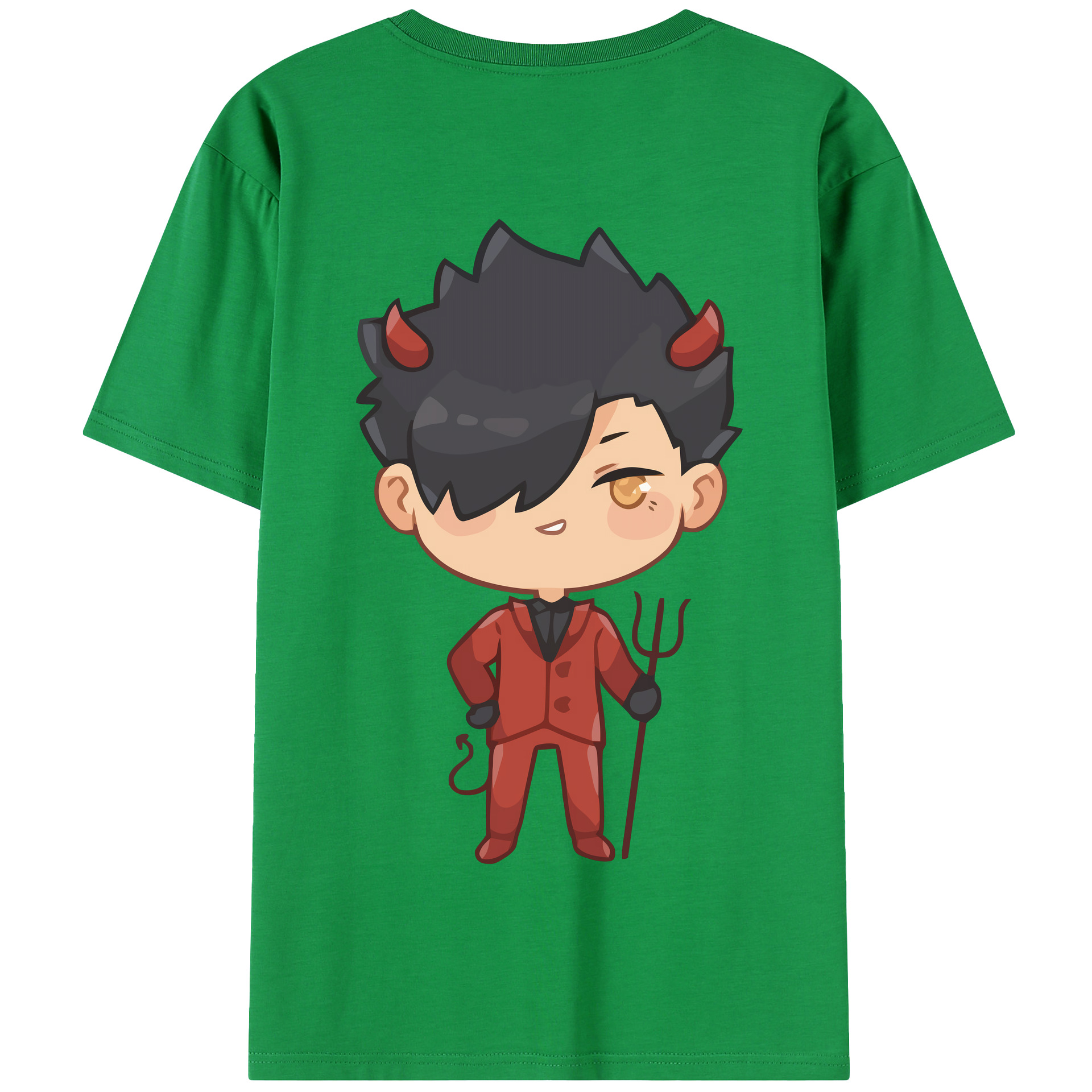 （画像用） ハイキュー!! Haikyu!! 綿100％半袖Tシャツ（背面プリント）