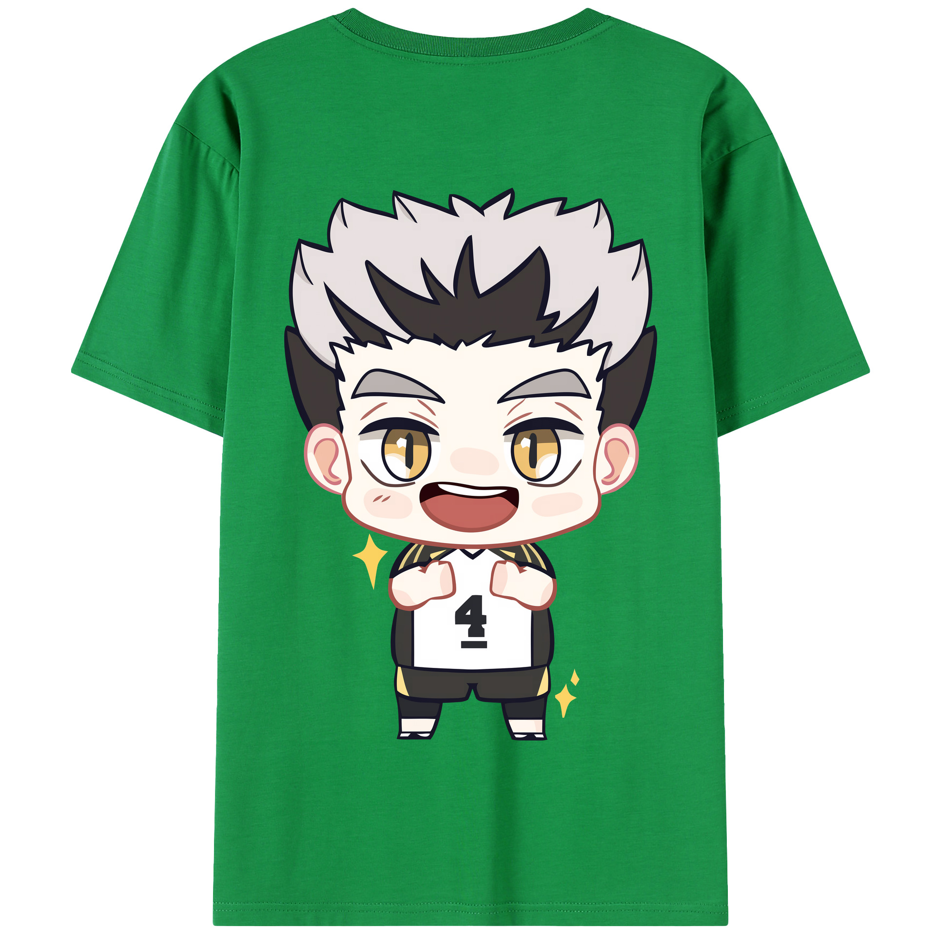 （画像用） ハイキュー!! Haikyu!! 綿100％半袖Tシャツ（背面プリント）