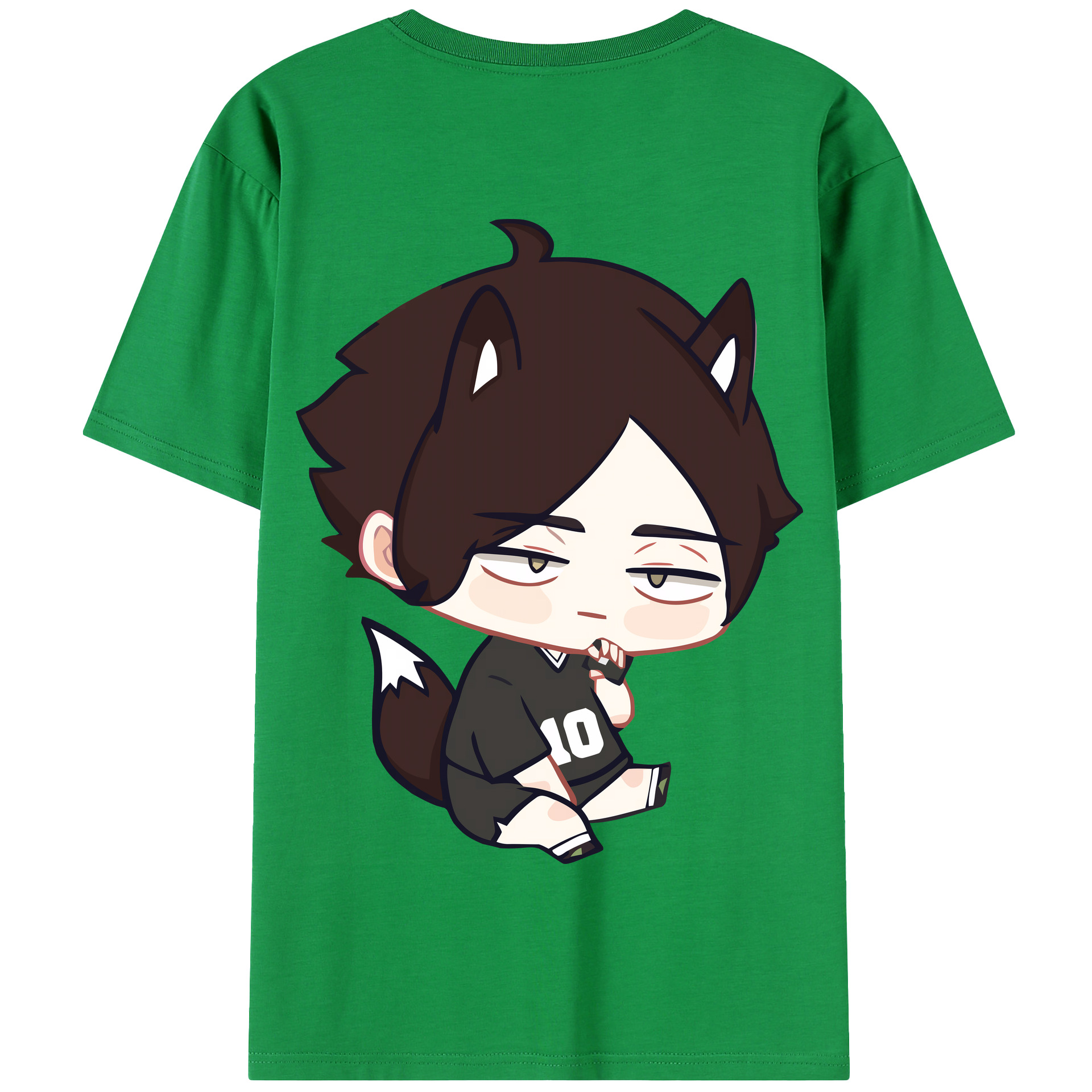 （画像用） ハイキュー!! Haikyu!! 綿100％半袖Tシャツ（背面プリント）