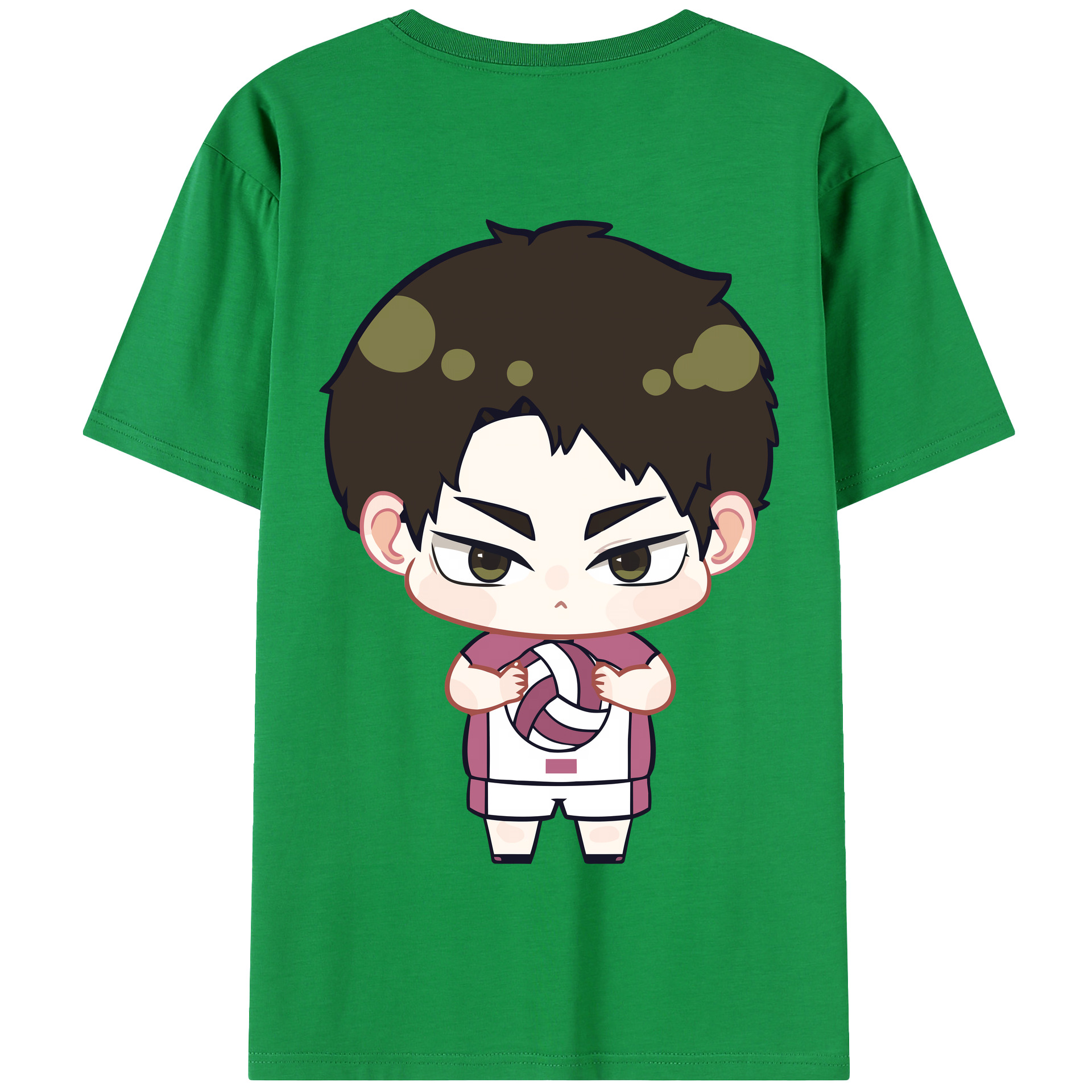 （画像用） ハイキュー!! Haikyu!! 綿100％半袖Tシャツ（背面プリント）