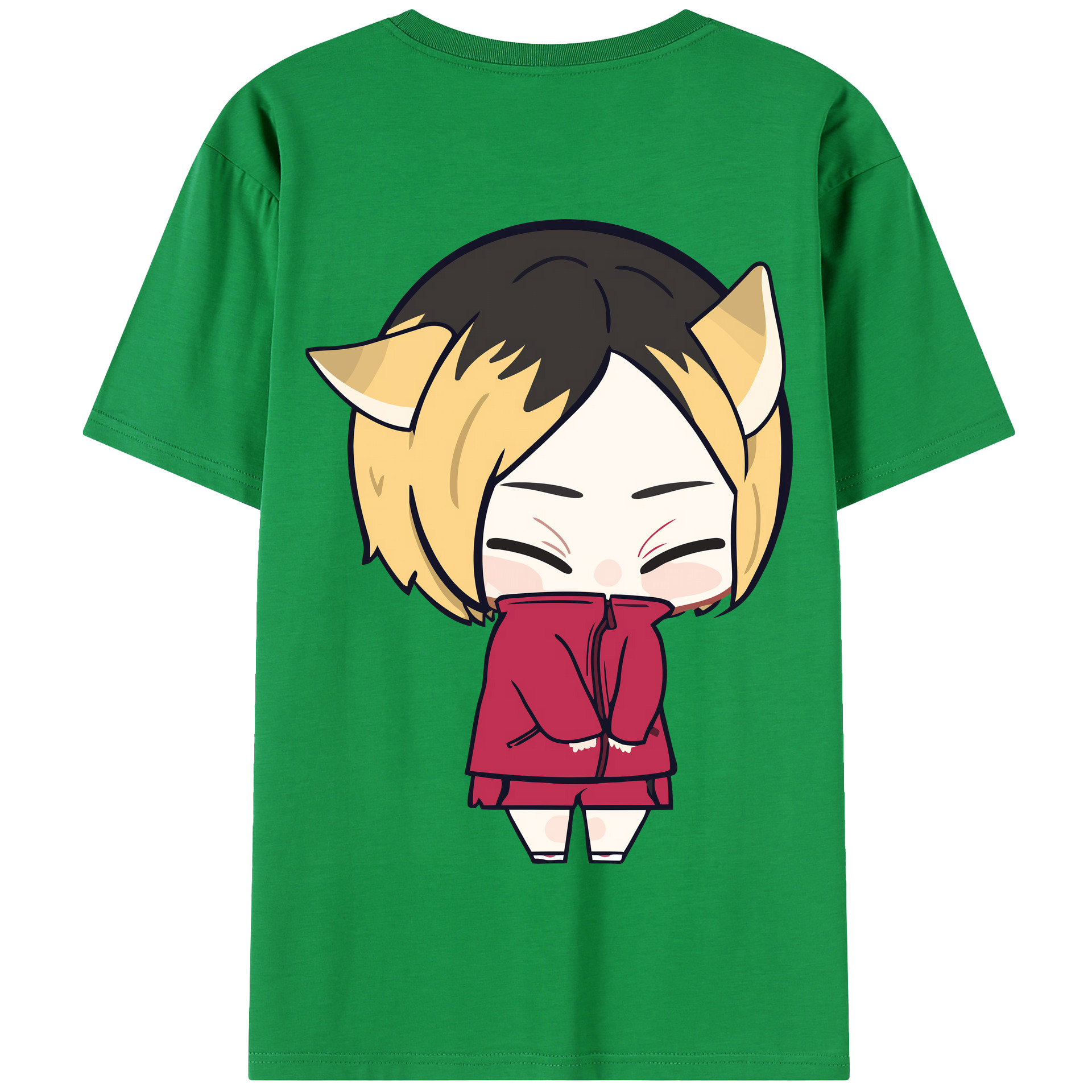 （画像用） ハイキュー!! Haikyu!! 綿100％半袖Tシャツ（背面プリント）