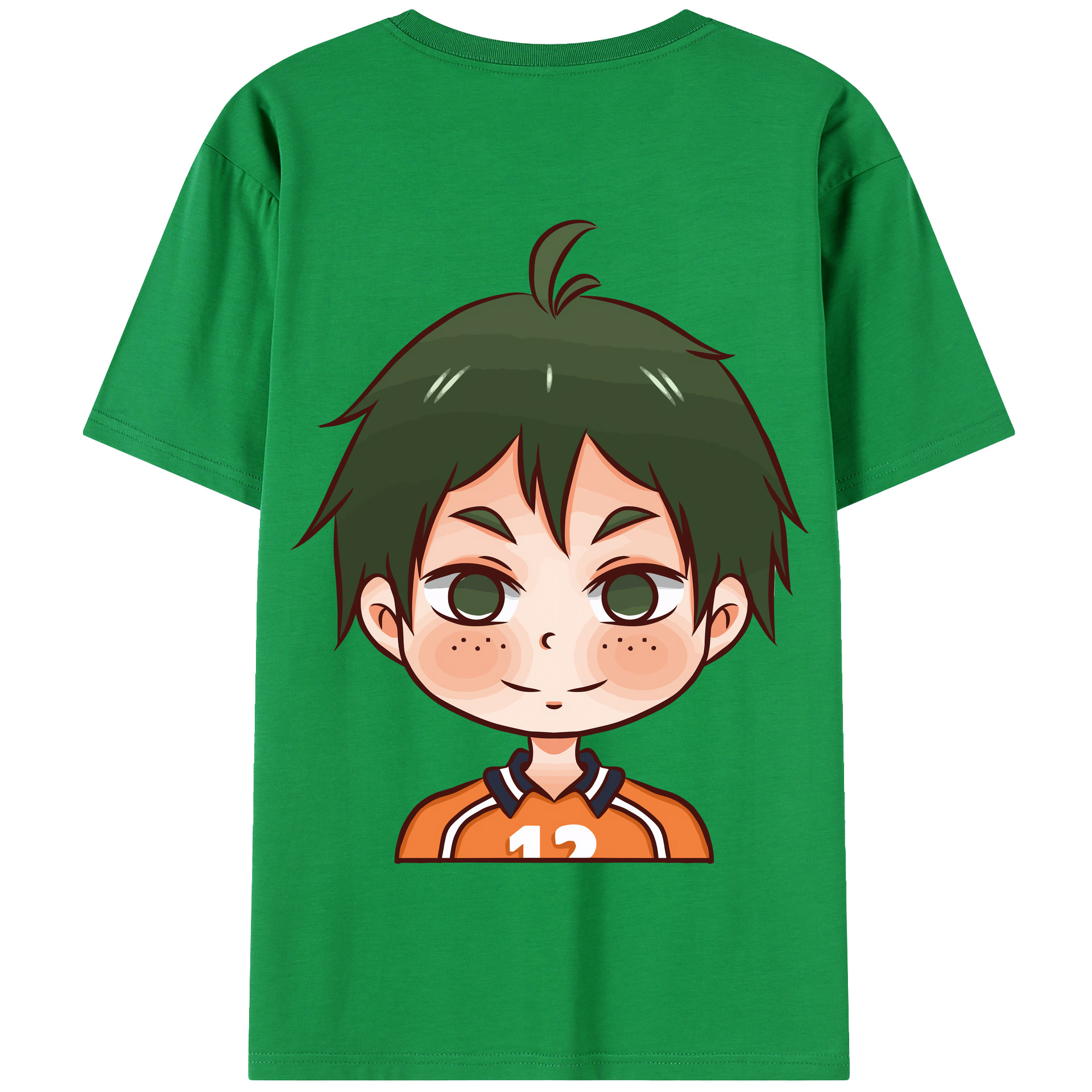 （画像用） ハイキュー!! Haikyu!! 綿100％半袖Tシャツ（背面プリント）