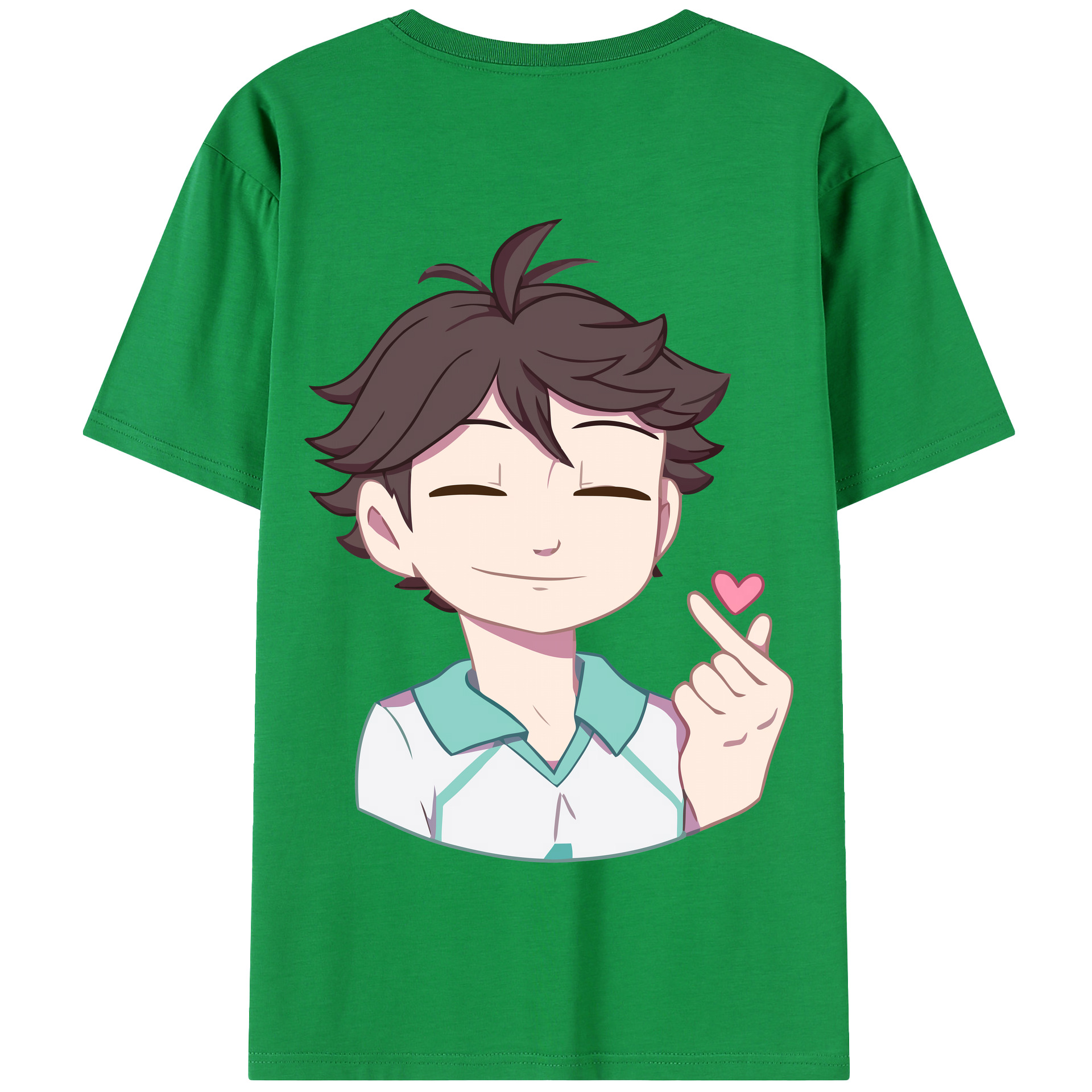 （画像用） ハイキュー!! Haikyu!! 綿100％半袖Tシャツ（背面プリント）