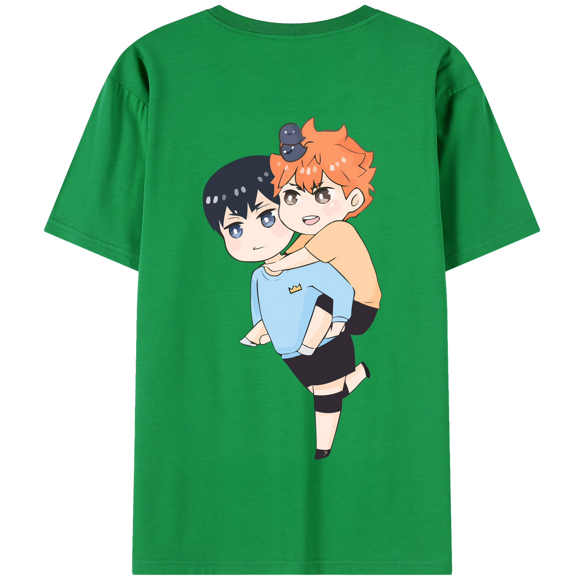 （画像用） ハイキュー!! Haikyu!! 綿100％半袖Tシャツ（背面プリント）