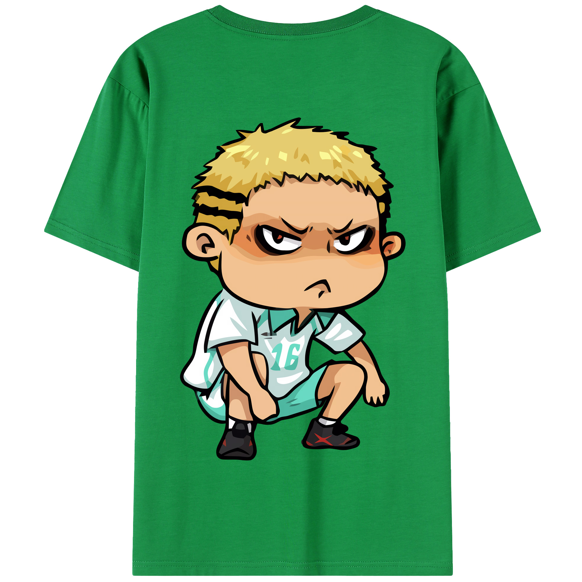 （画像用） ハイキュー!! Haikyu!! 綿100％半袖Tシャツ（背面プリント）