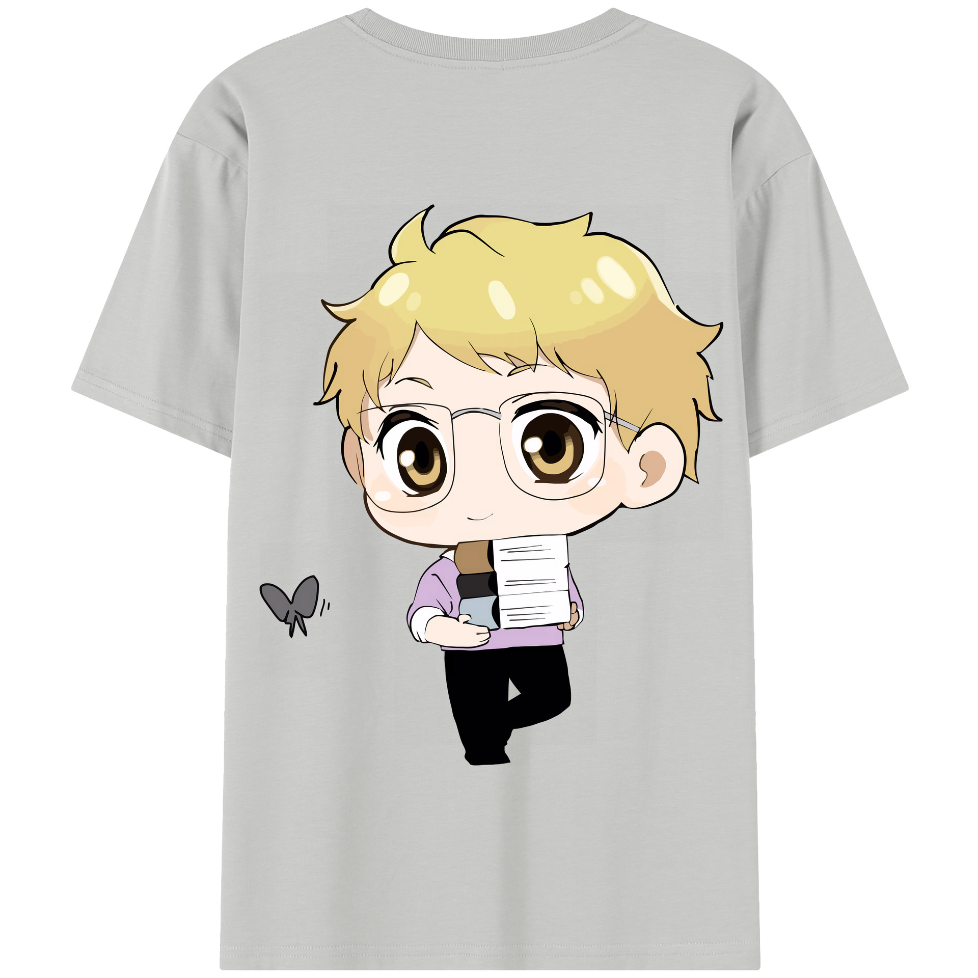 （画像用） ハイキュー!! Haikyu!! 綿100％半袖Tシャツ（背面プリント）