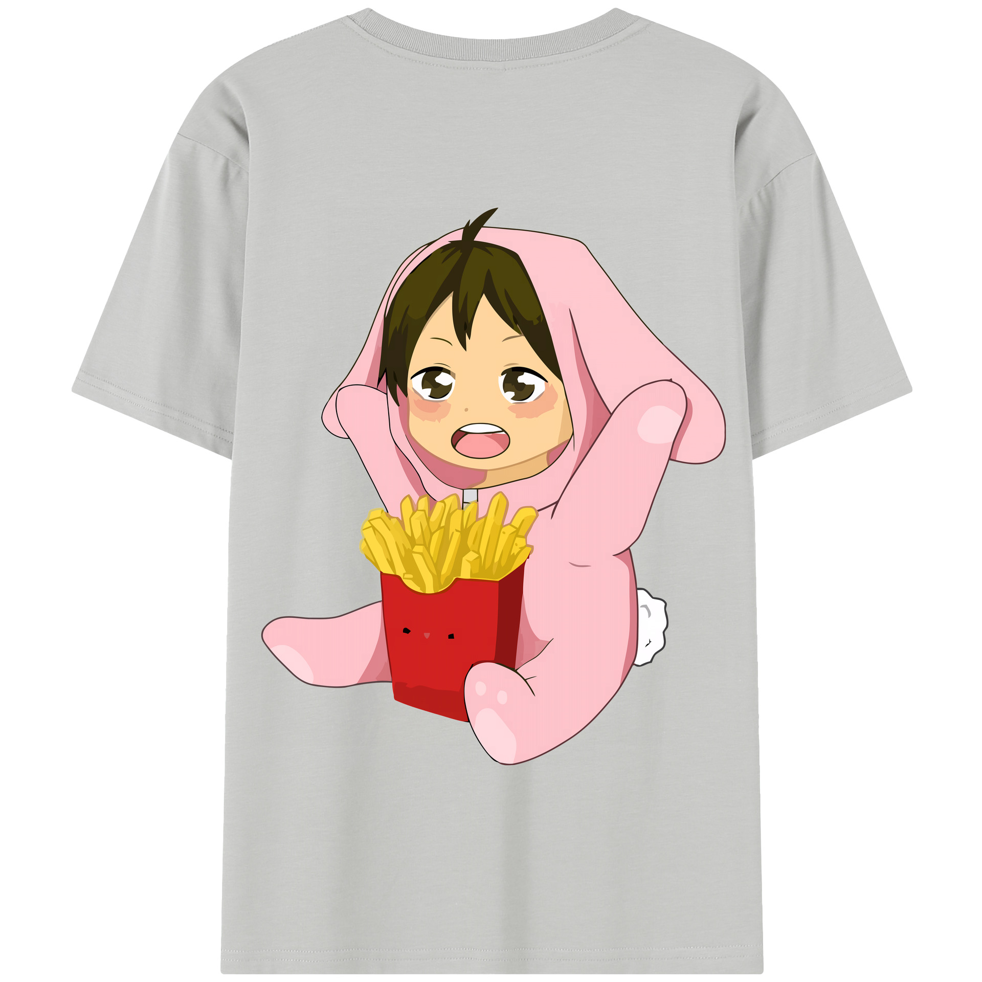 （画像用） ハイキュー!! Haikyu!! 綿100％半袖Tシャツ（背面プリント）