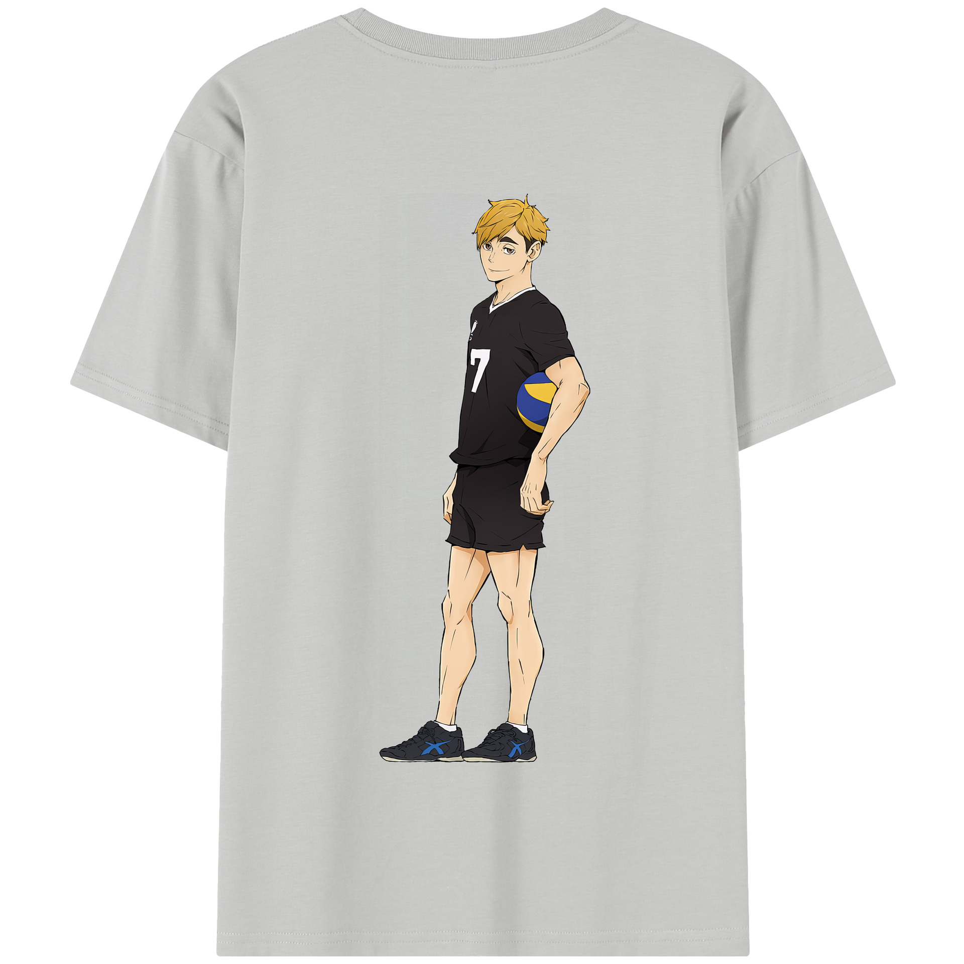 （画像用） ハイキュー!! Haikyu!! 綿100％半袖Tシャツ（背面プリント）