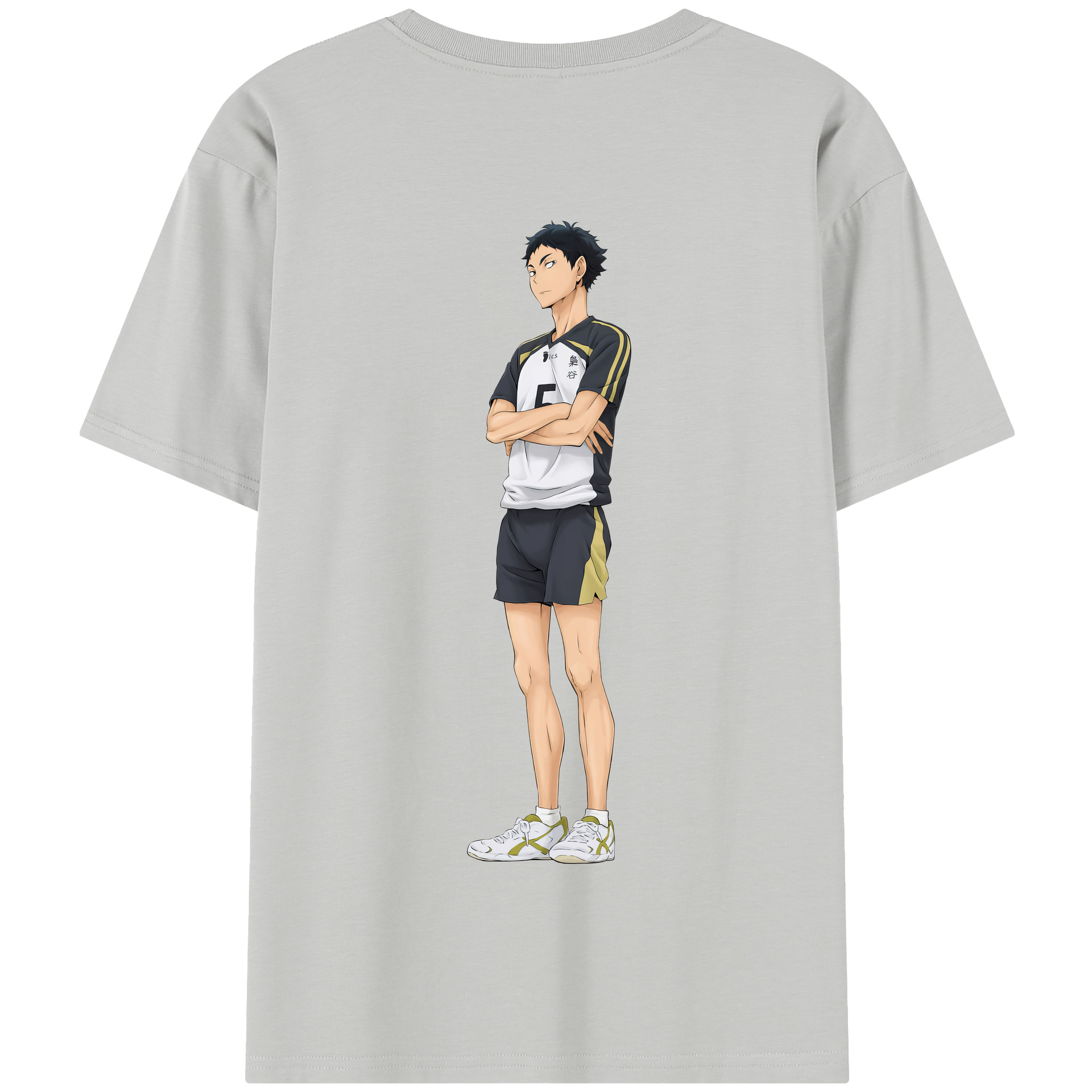 （画像用） ハイキュー!! Haikyu!! 綿100％半袖Tシャツ（背面プリント）