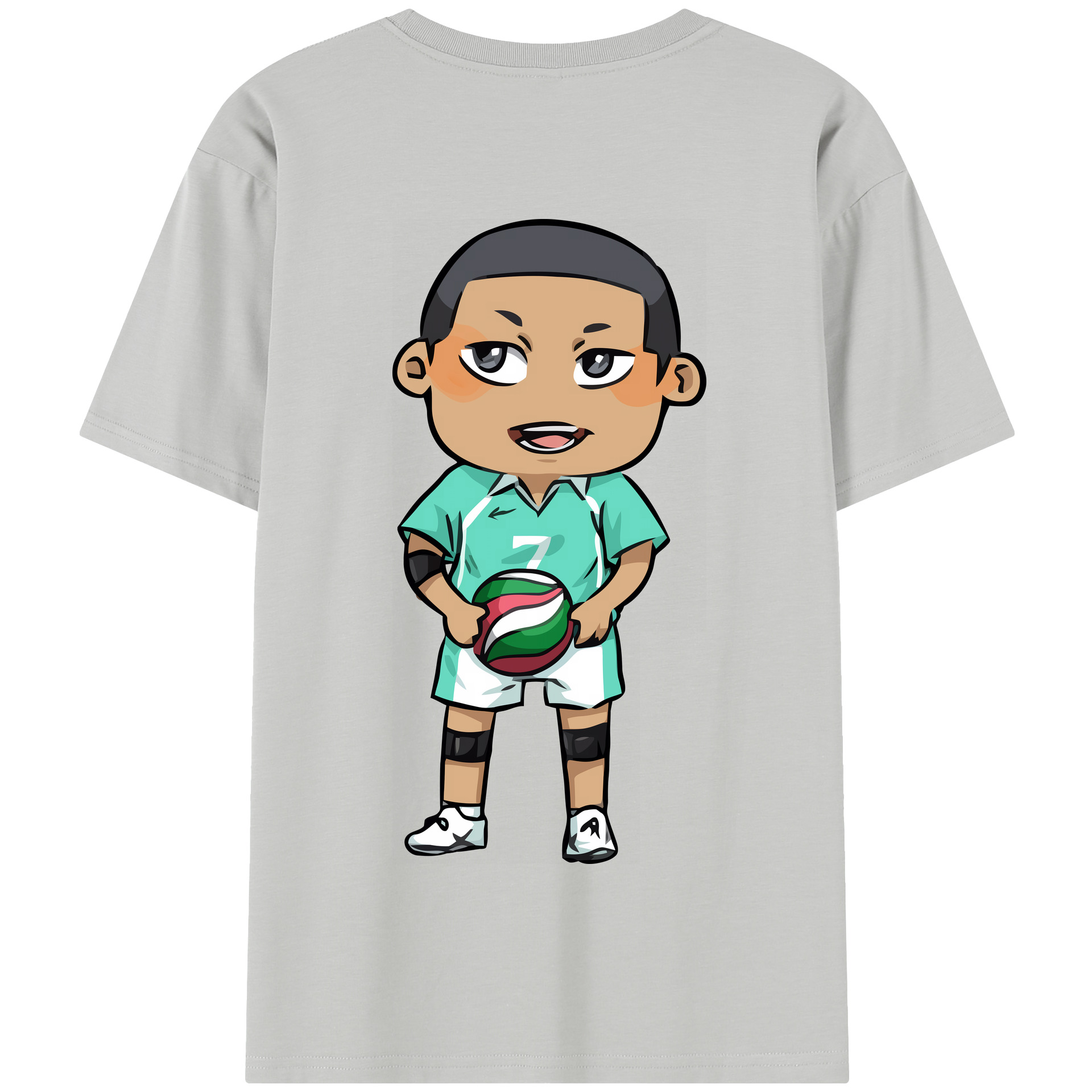 （画像用） ハイキュー!! Haikyu!! 綿100％半袖Tシャツ（背面プリント）