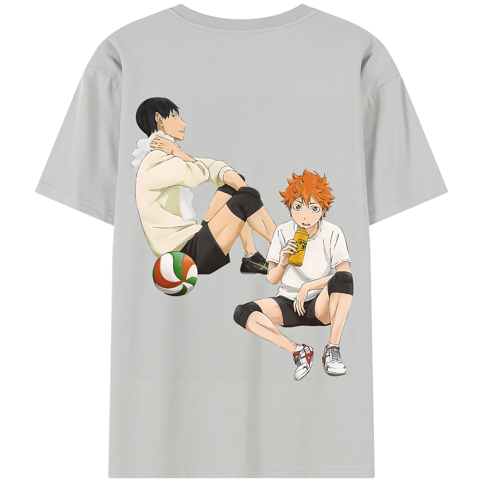 （画像用） ハイキュー!! Haikyu!! 綿100％半袖Tシャツ（背面プリント）