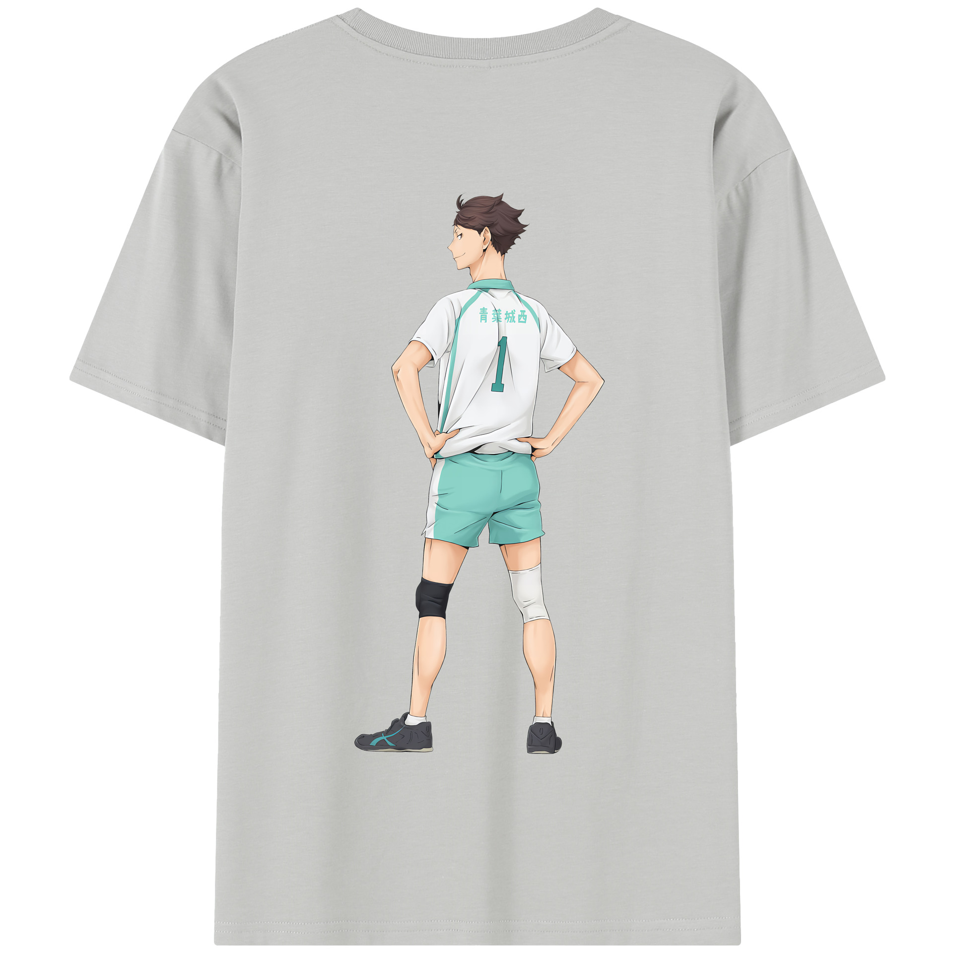 （画像用） ハイキュー!! Haikyu!! 綿100％半袖Tシャツ（背面プリント）