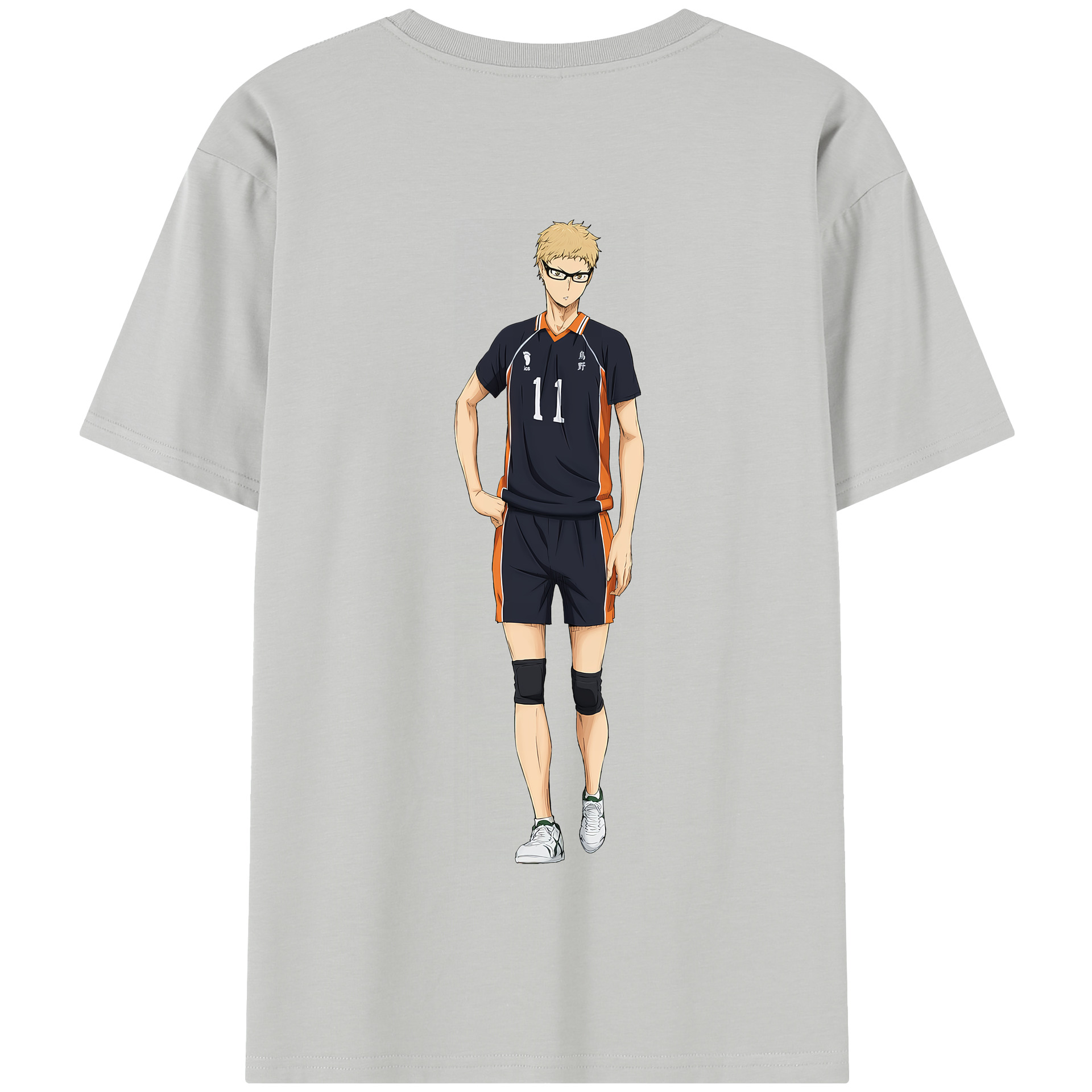 （画像用） ハイキュー!! Haikyu!! 綿100％半袖Tシャツ（背面プリント）