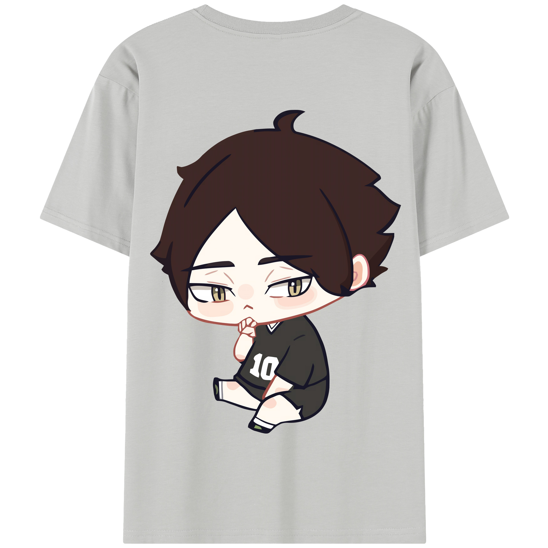 （画像用） ハイキュー!! Haikyu!! 綿100％半袖Tシャツ（背面プリント）