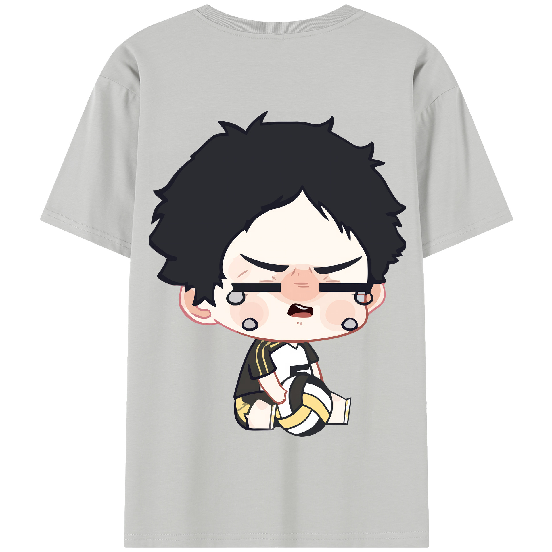 （画像用） ハイキュー!! Haikyu!! 綿100％半袖Tシャツ（背面プリント）