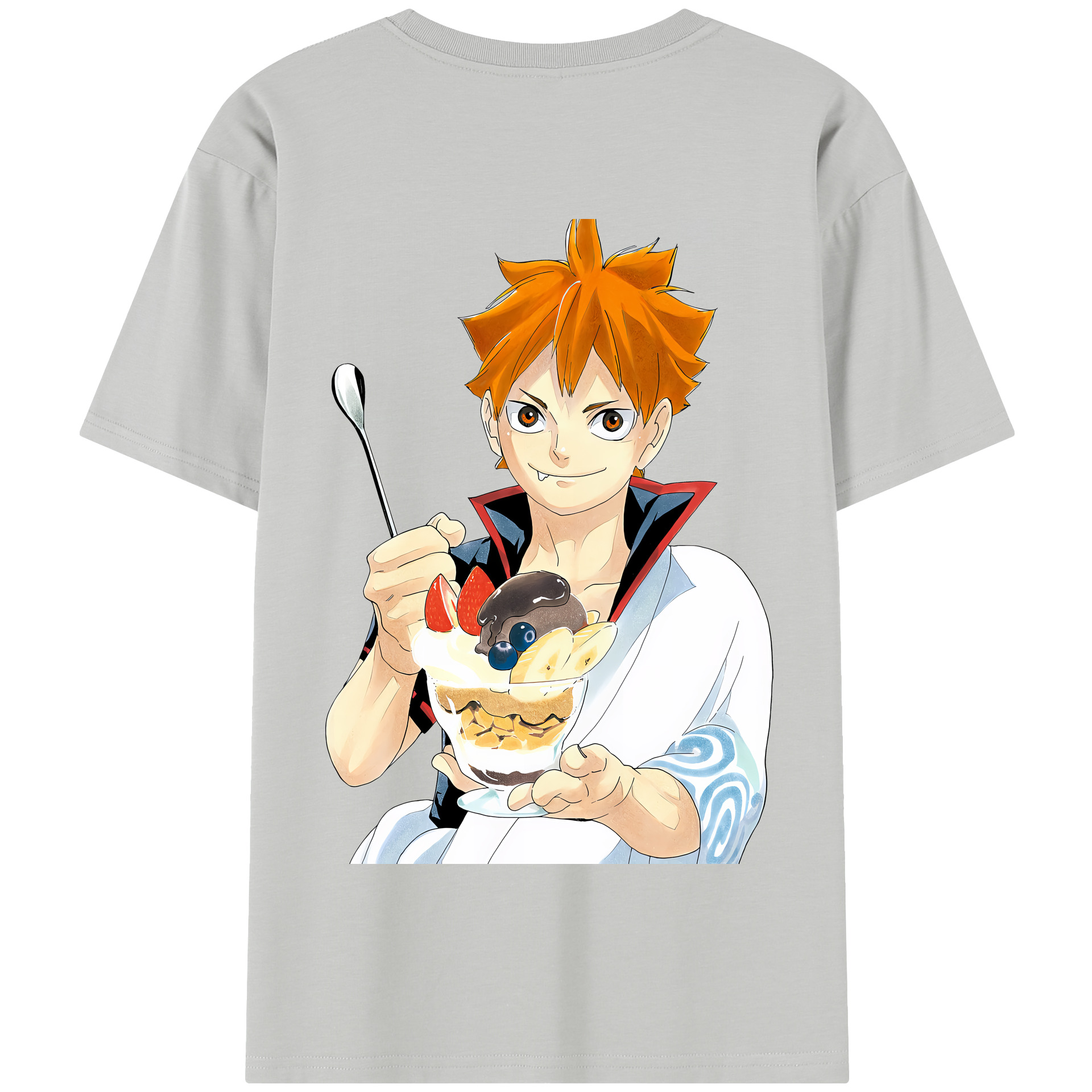 （画像用） ハイキュー!! Haikyu!! 綿100％半袖Tシャツ（背面プリント）