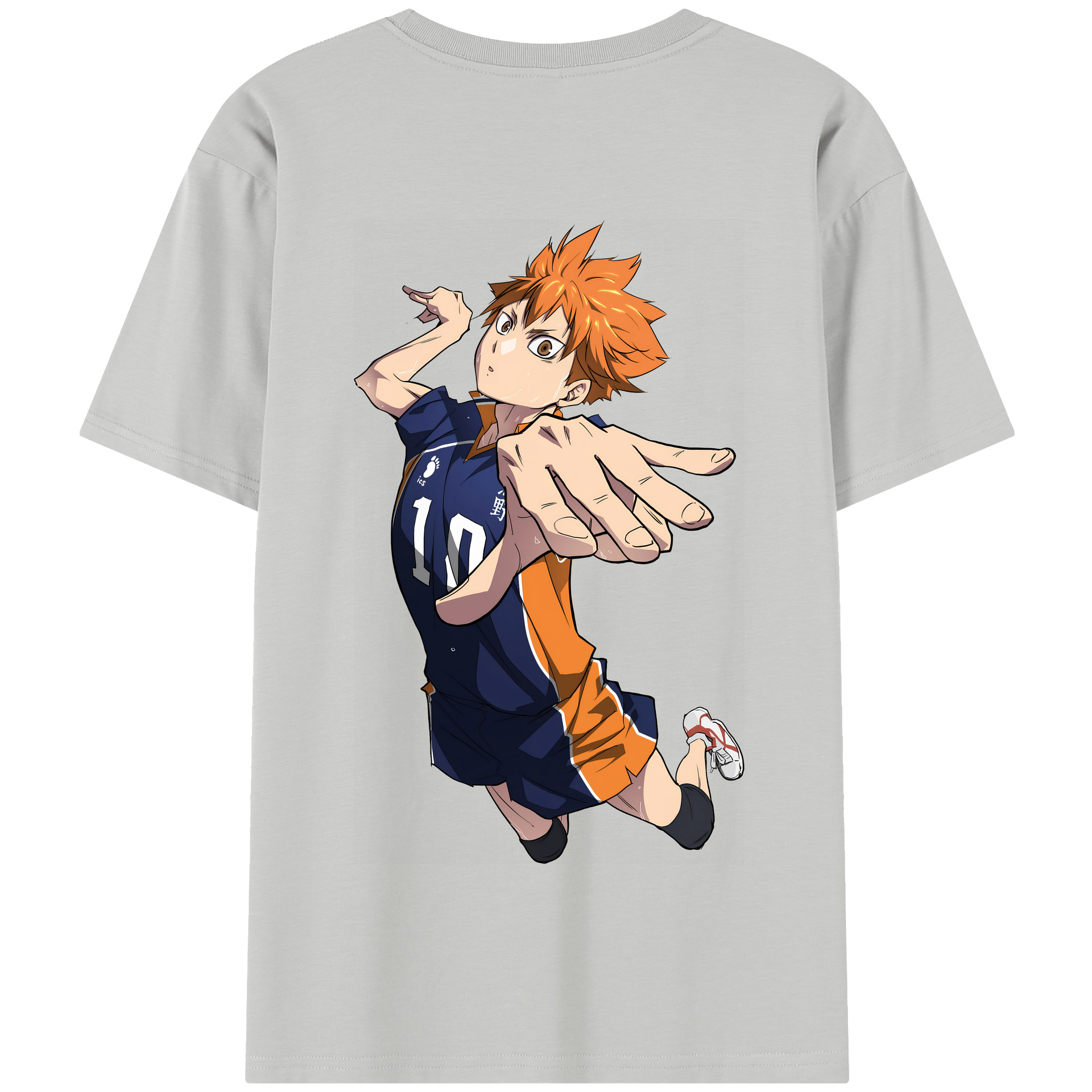 （画像用） ハイキュー!! Haikyu!! 綿100％半袖Tシャツ（背面プリント）