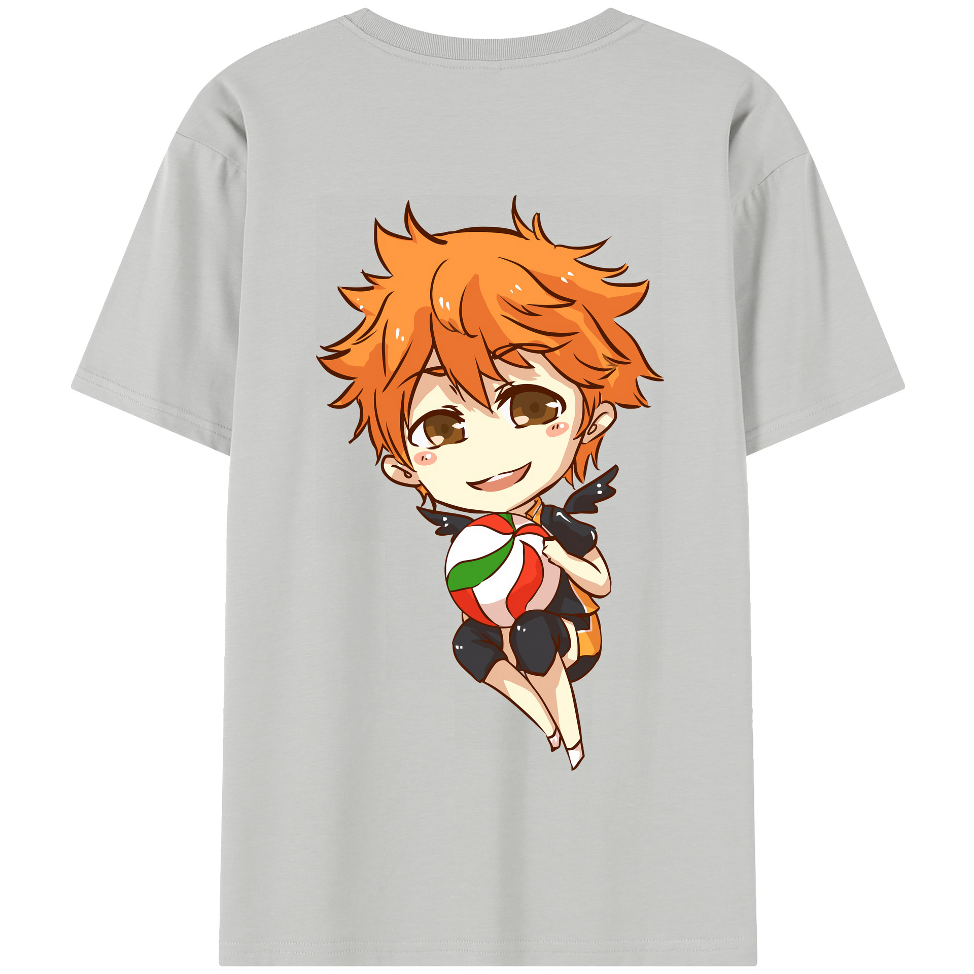 （画像用） ハイキュー!! Haikyu!! 綿100％半袖Tシャツ（背面プリント）