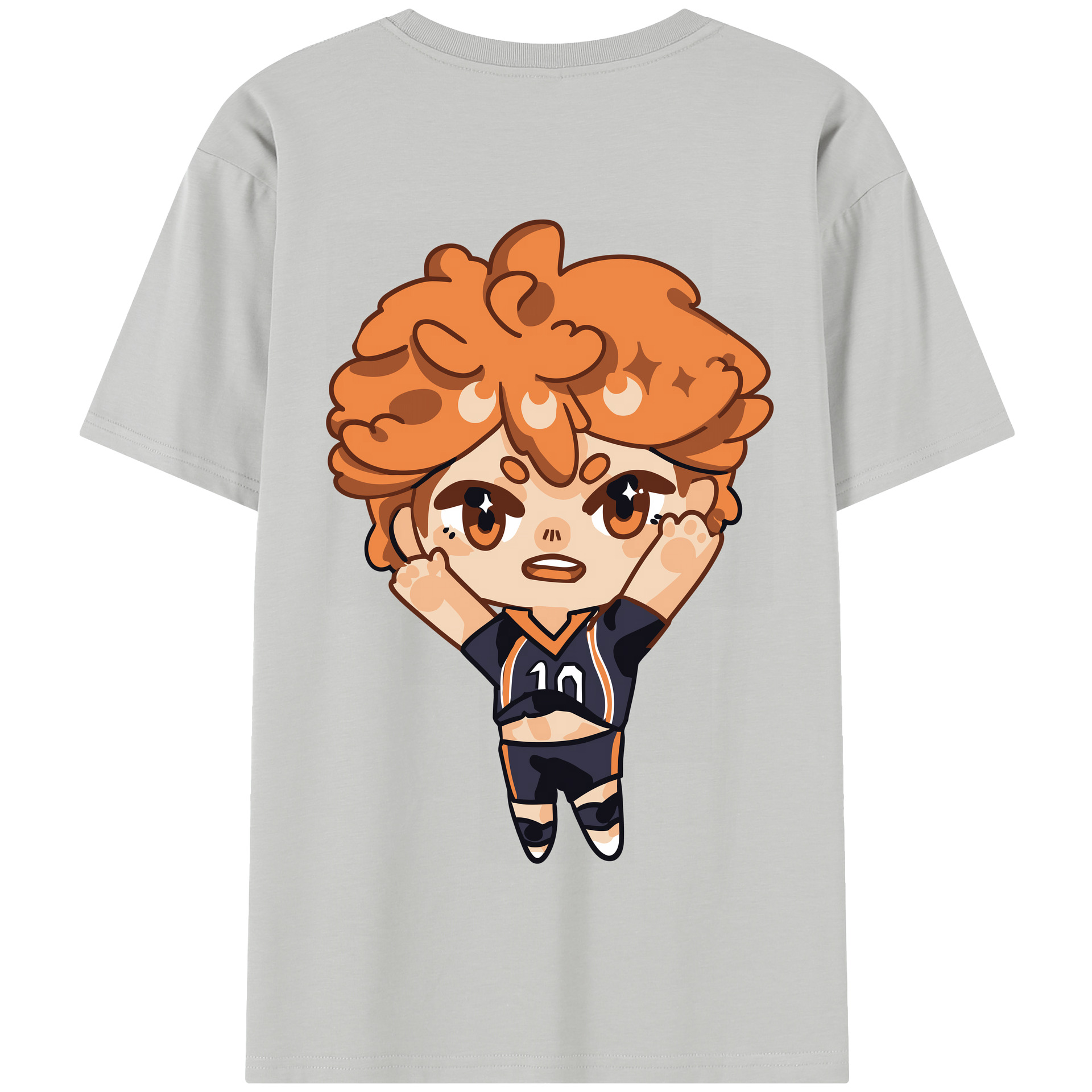 （画像用） ハイキュー!! Haikyu!! 綿100％半袖Tシャツ（背面プリント）