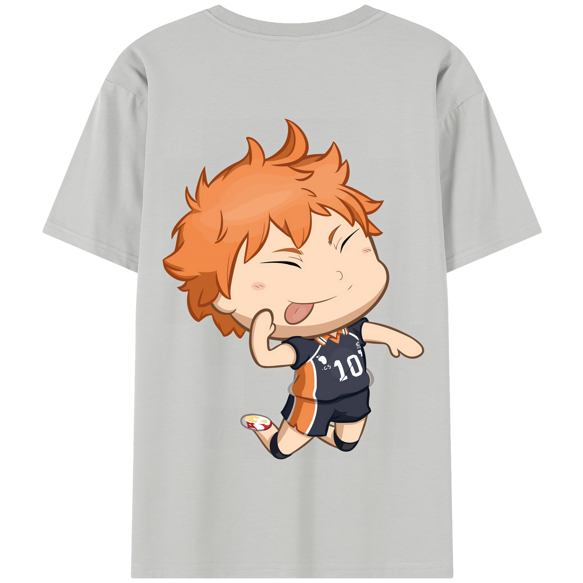 （画像用） ハイキュー!! Haikyu!! 綿100％半袖Tシャツ（背面プリント）