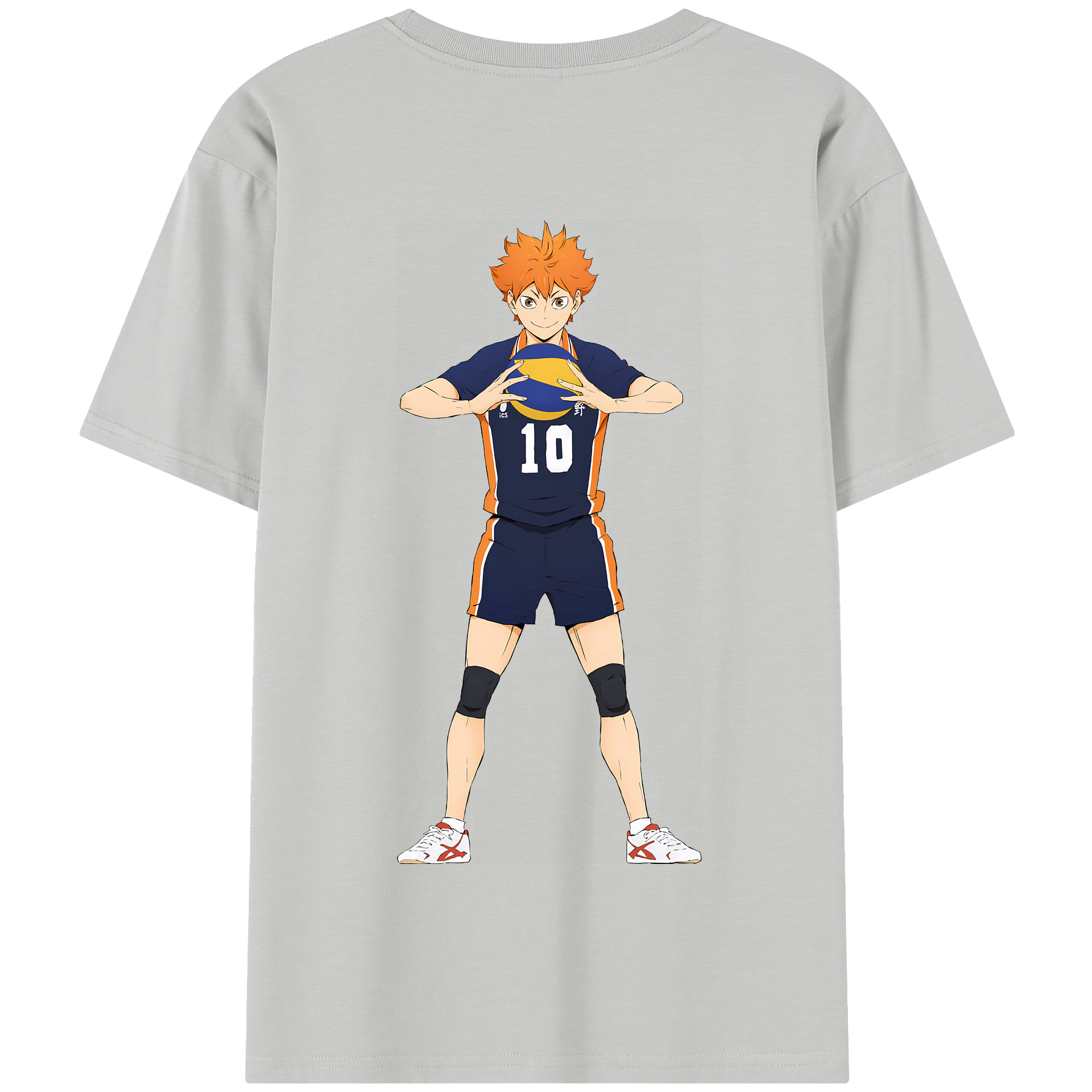 （画像用） ハイキュー!! Haikyu!! 綿100％半袖Tシャツ（背面プリント）