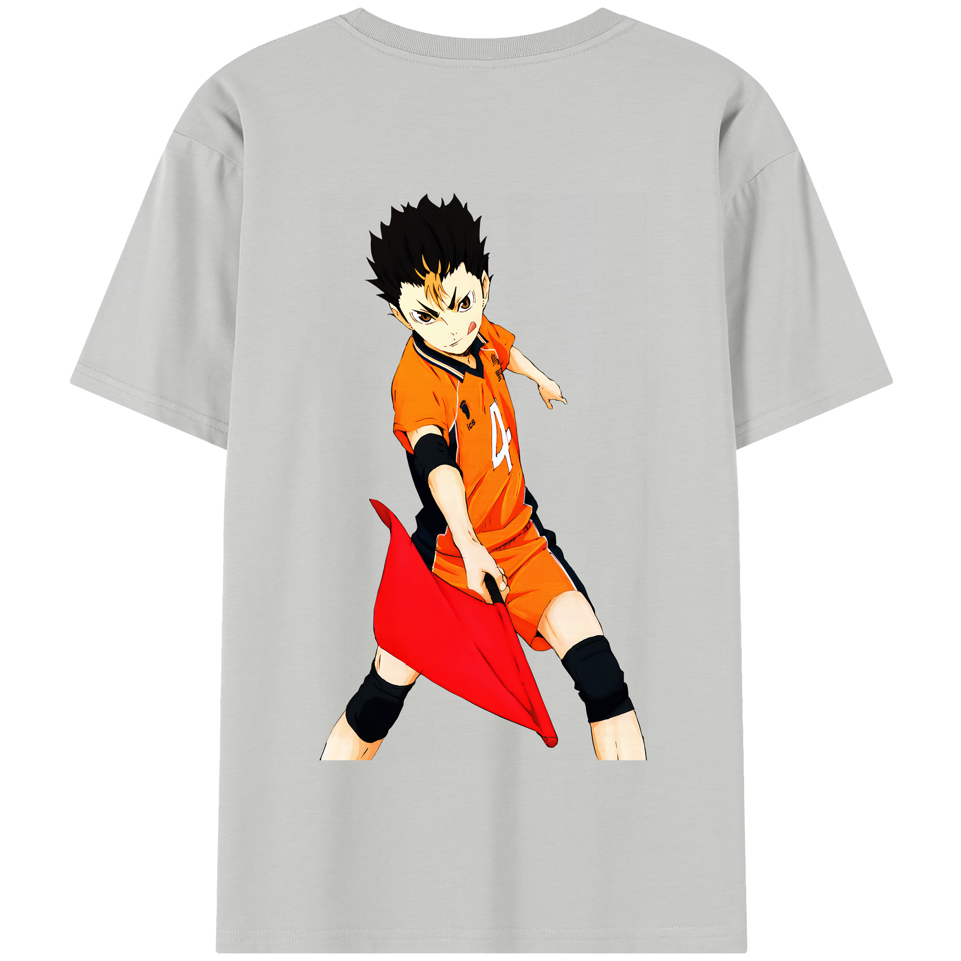 （画像用） ハイキュー!! Haikyu!! 綿100％半袖Tシャツ（背面プリント）
