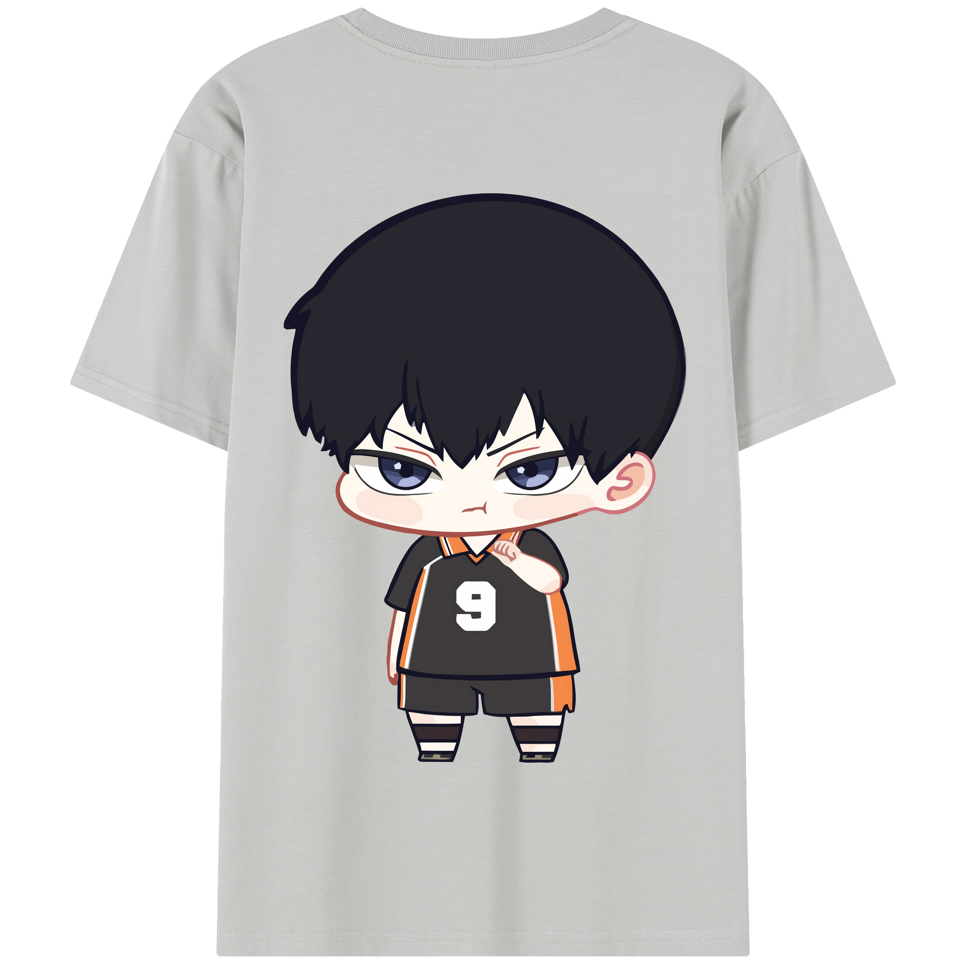 （画像用） ハイキュー!! Haikyu!! 綿100％半袖Tシャツ（背面プリント）