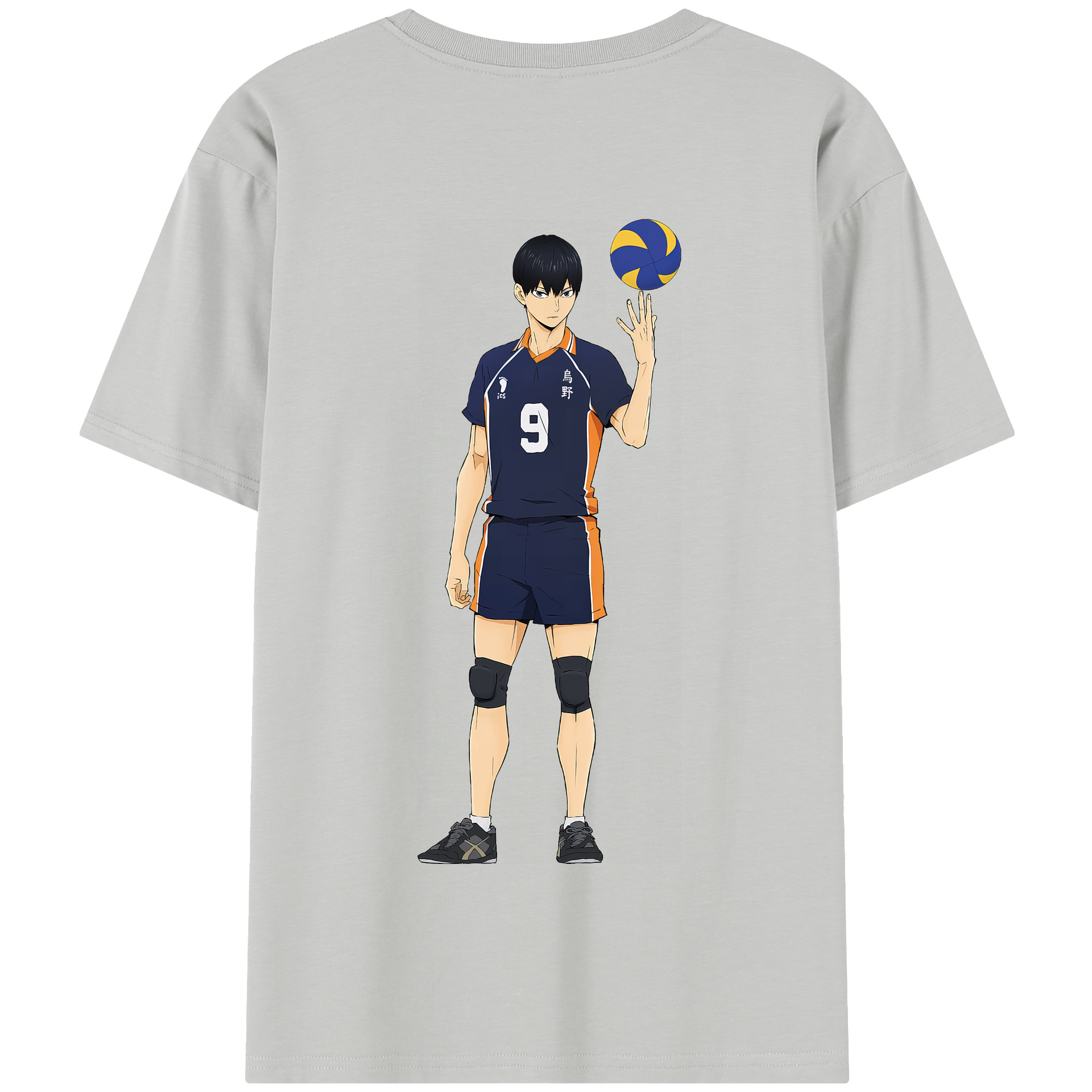 （画像用） ハイキュー!! Haikyu!! 綿100％半袖Tシャツ（背面プリント）