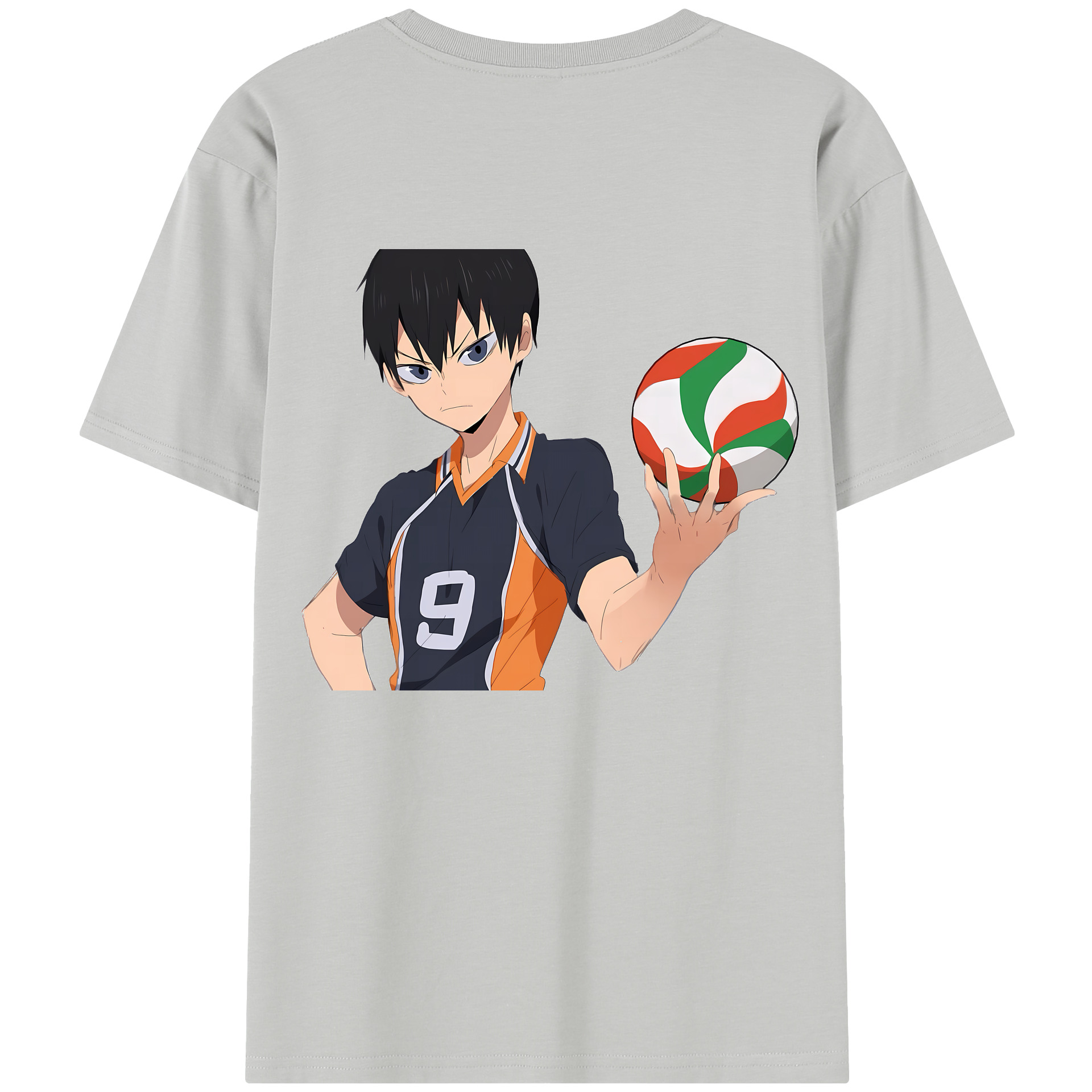（画像用） ハイキュー!! Haikyu!! 綿100％半袖Tシャツ（背面プリント）